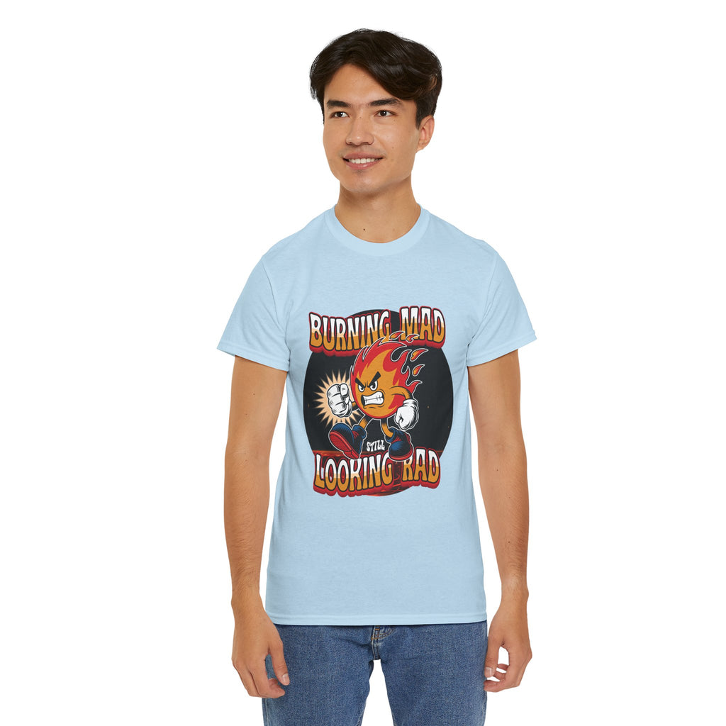 Burning Mad Looking Rad Unisex Tee