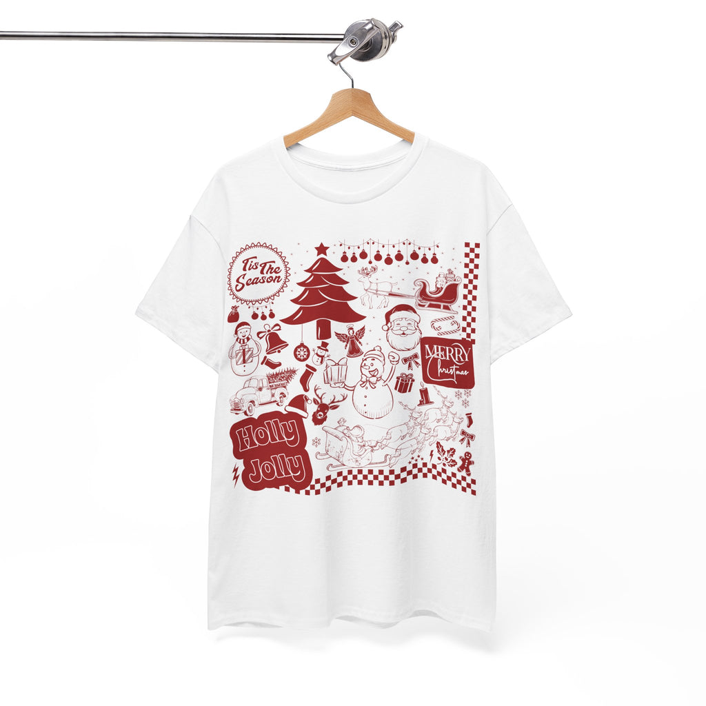 Christmas Festive Unisex Cotton T-shirt