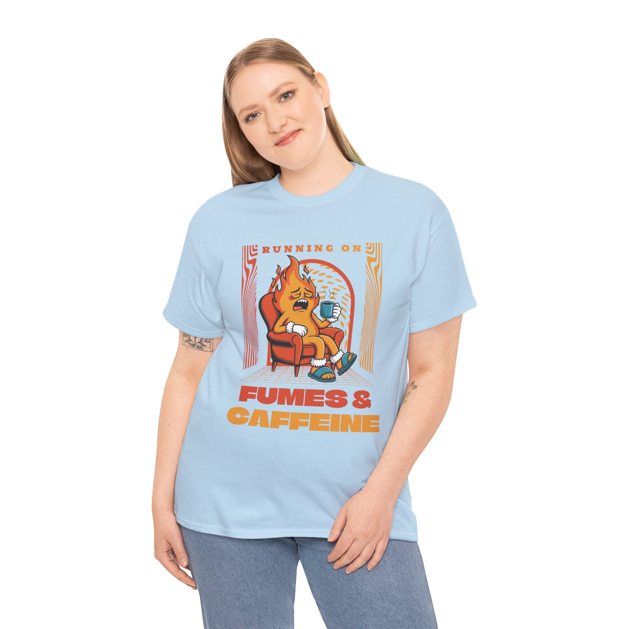 Running on Fumes and Caffeine Tee