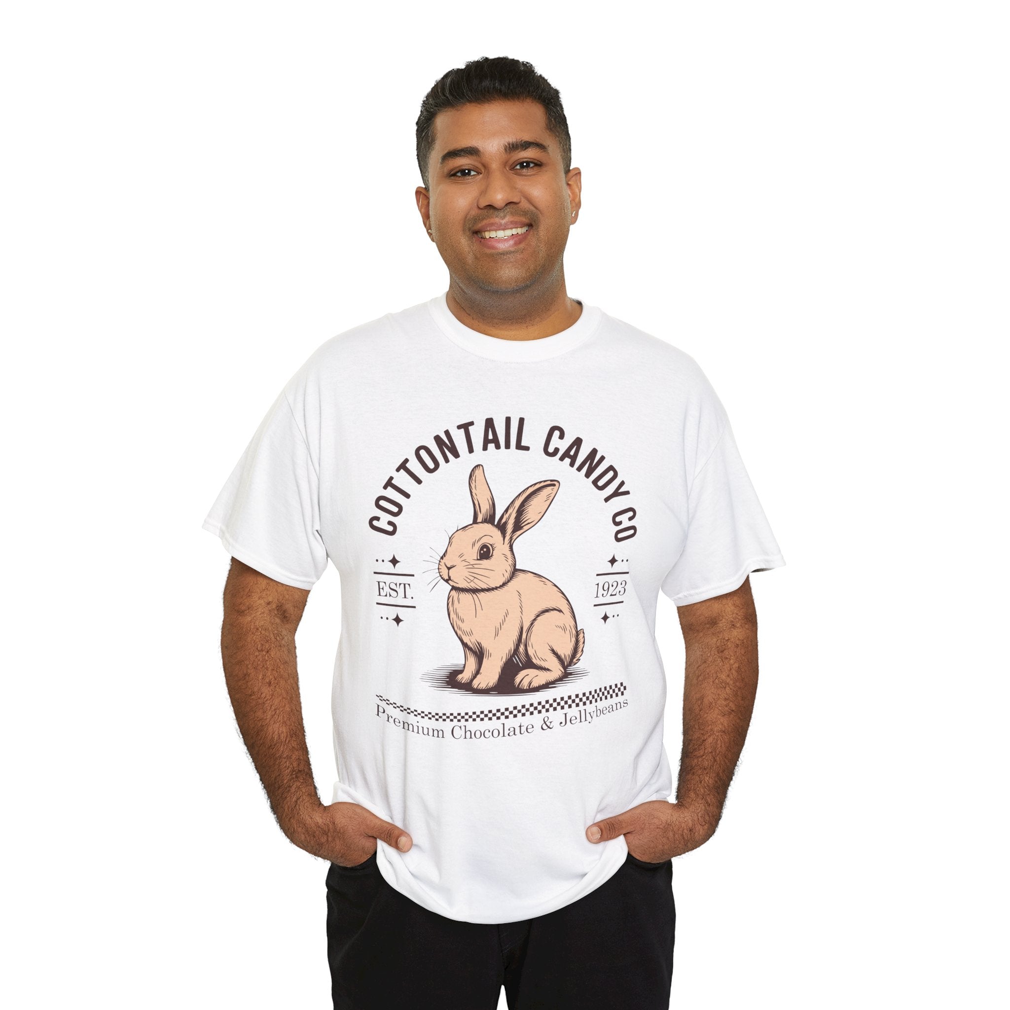 Cottontail Candy Co. Vintage Bunny Unisex Cotton Tee