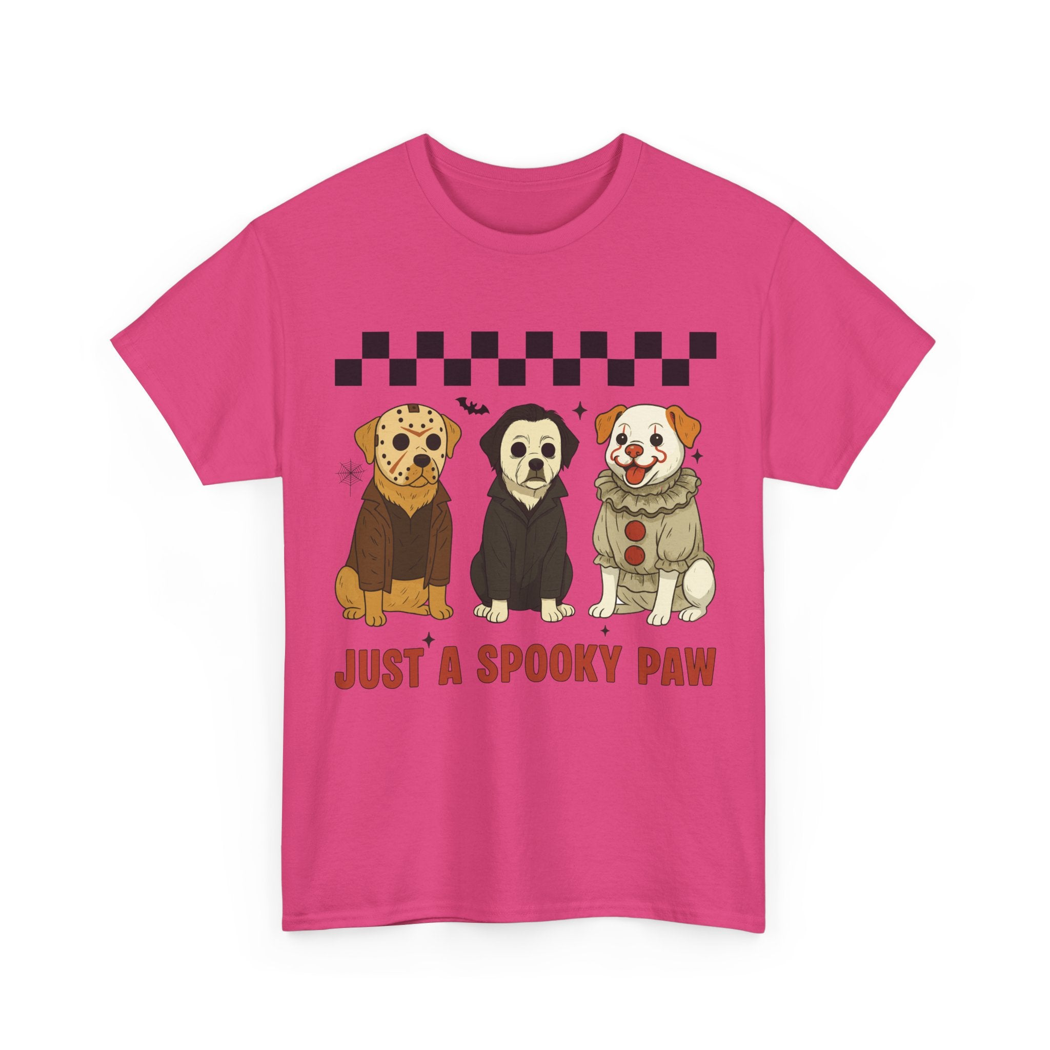 Halloween "Just A Spooky Paw" Unisex Cotton Tee