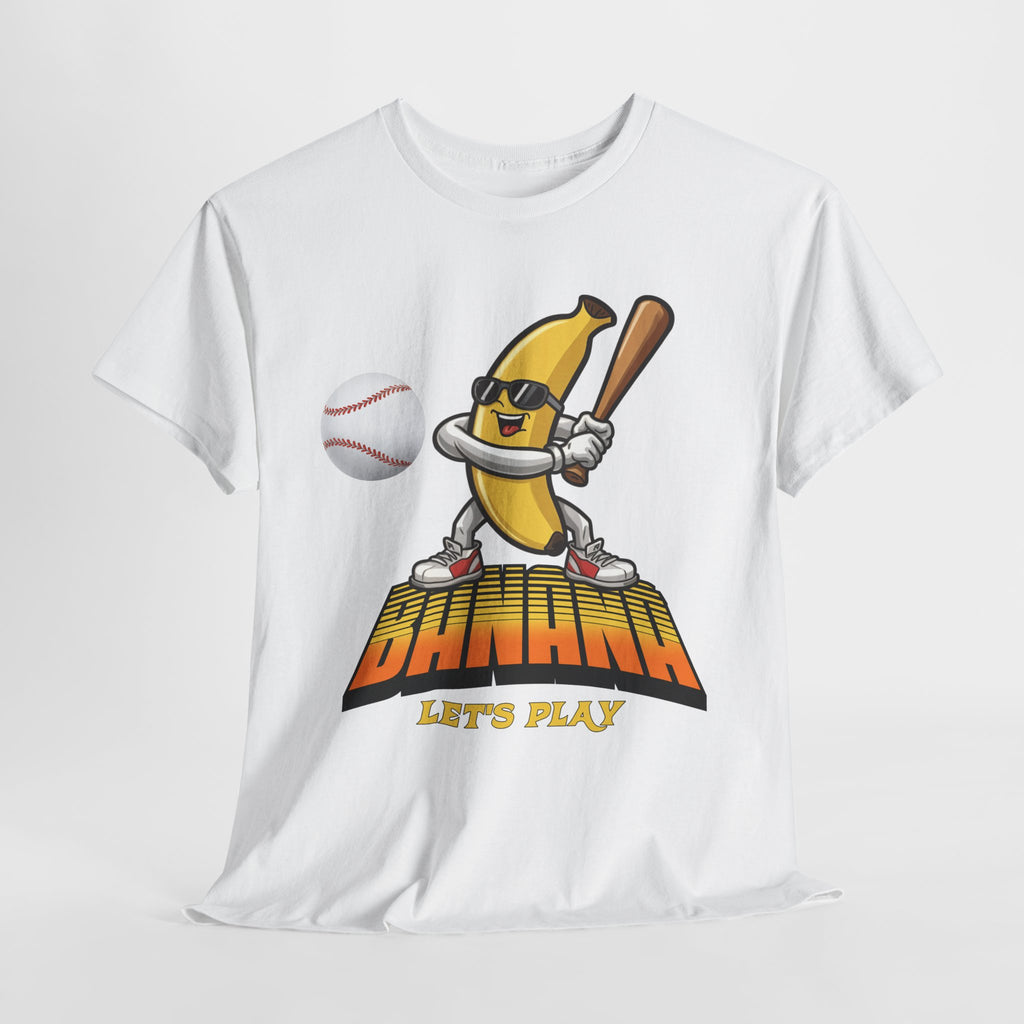 Banana Playing Baseball Tee