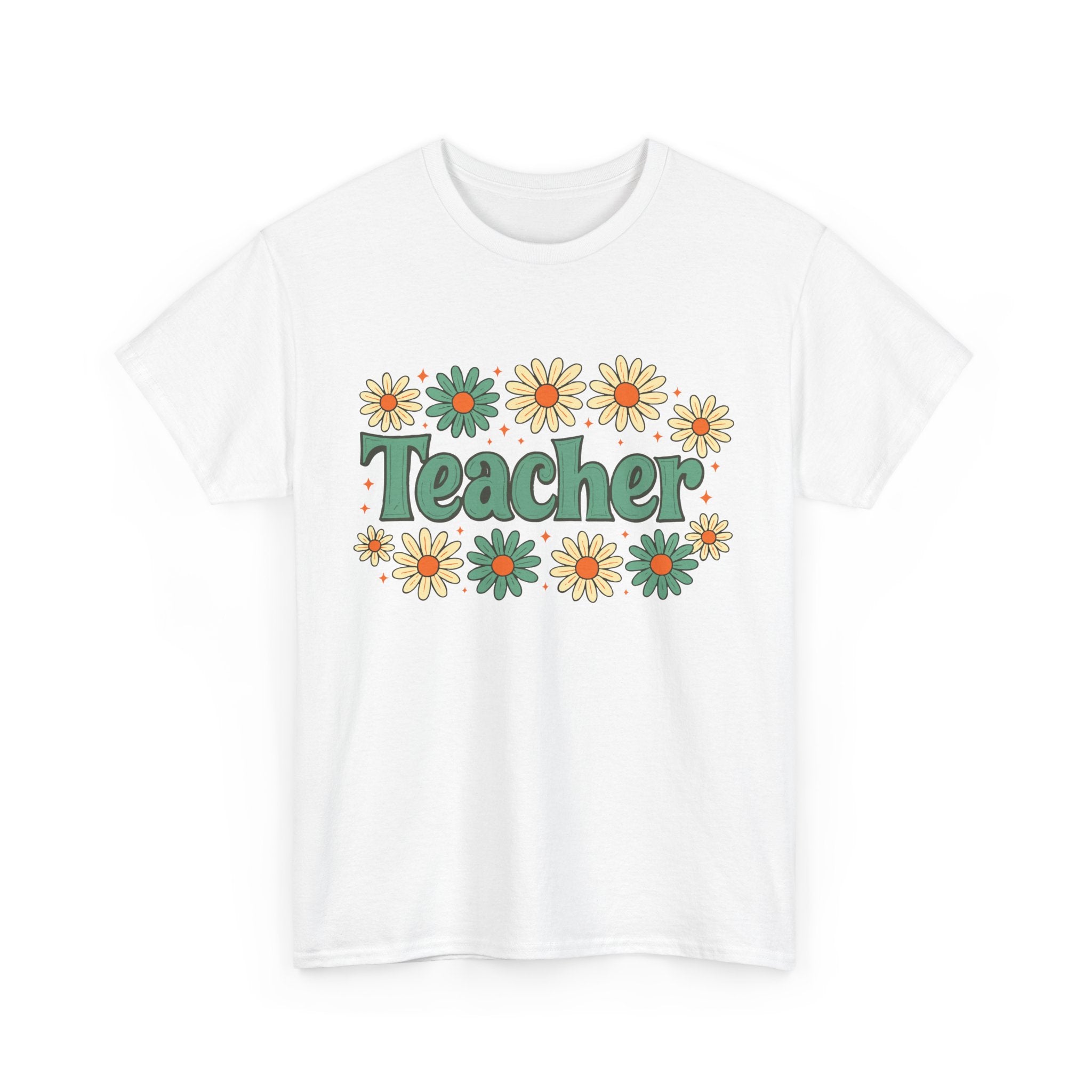 Floral Teacher Tee - Perfect Gift for Educators