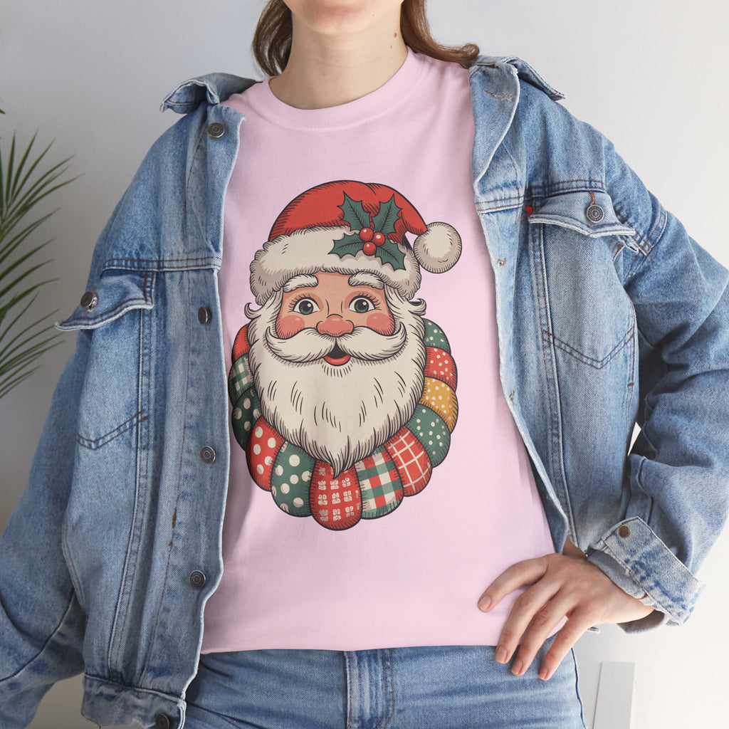 Vintage Santa Unisex Cotton Tee