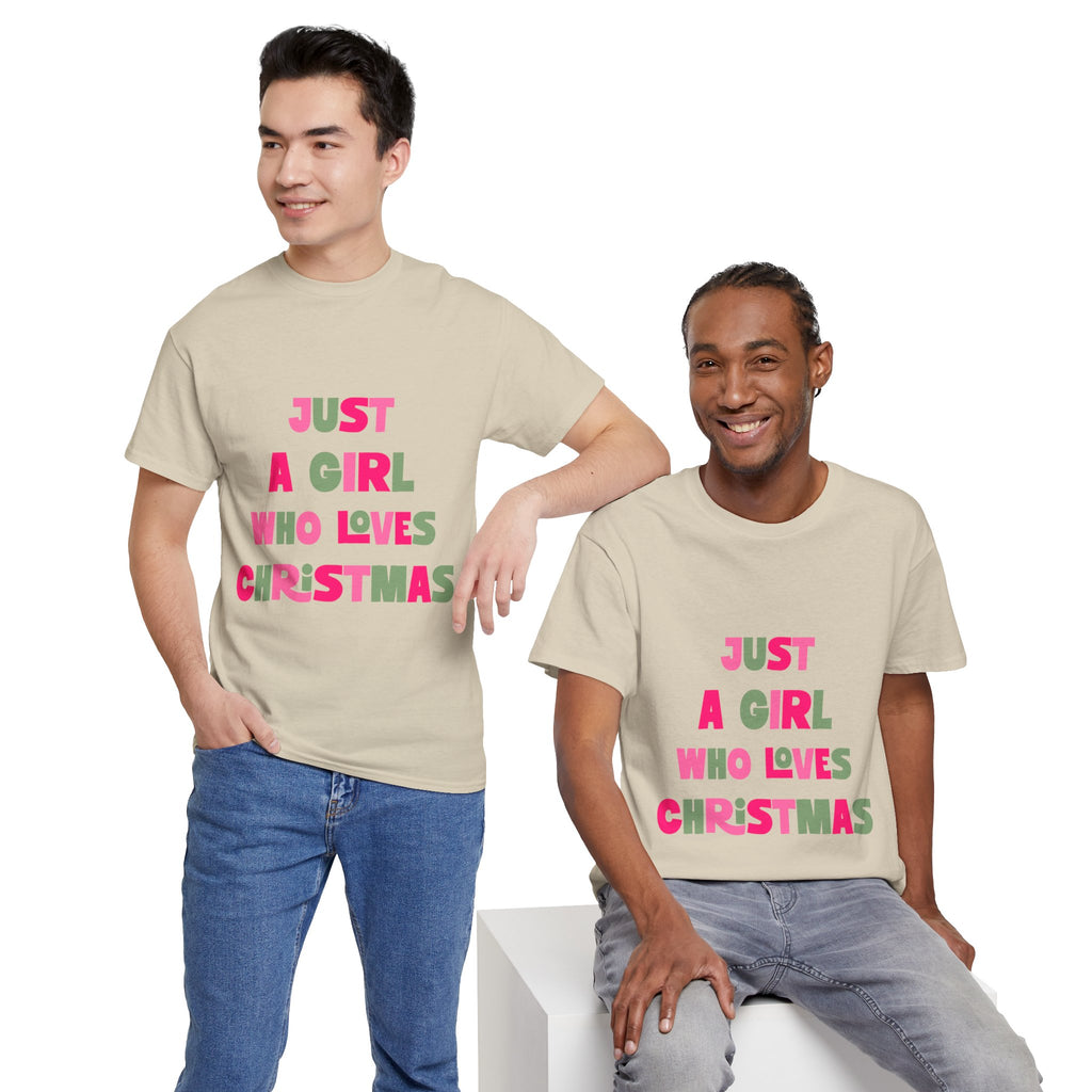 Christmas Text Unisex Cotton Tee