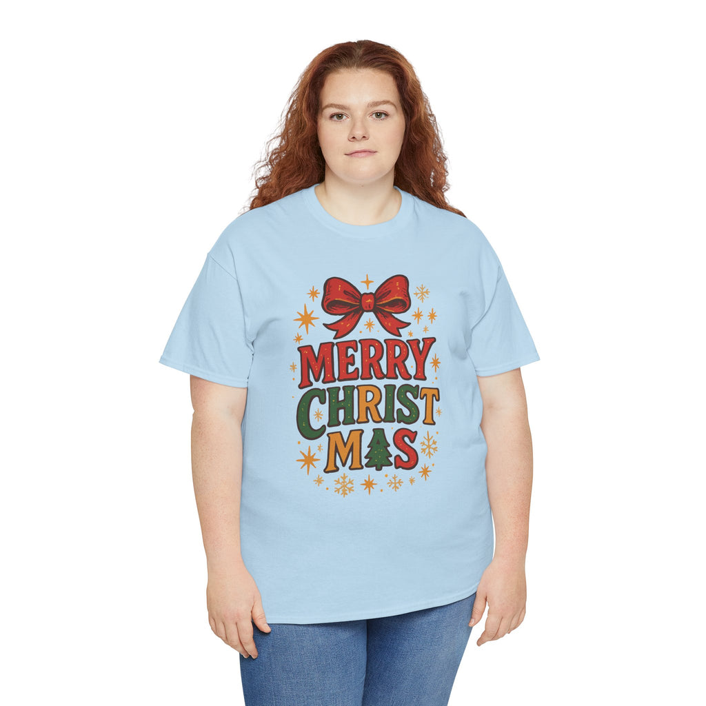 Merry Christmas Unisex Cotton Tee