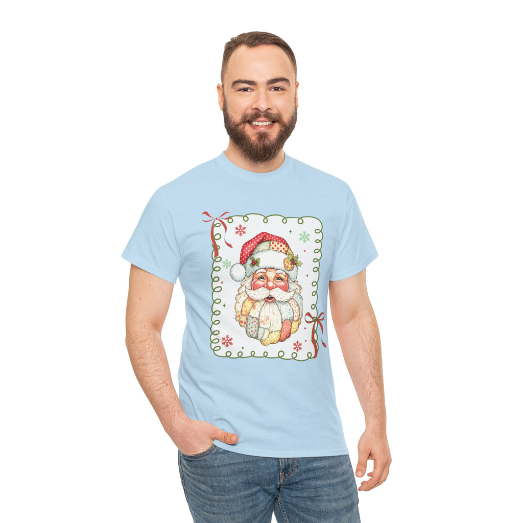 Santa Vintage Unisex Cotton Tee