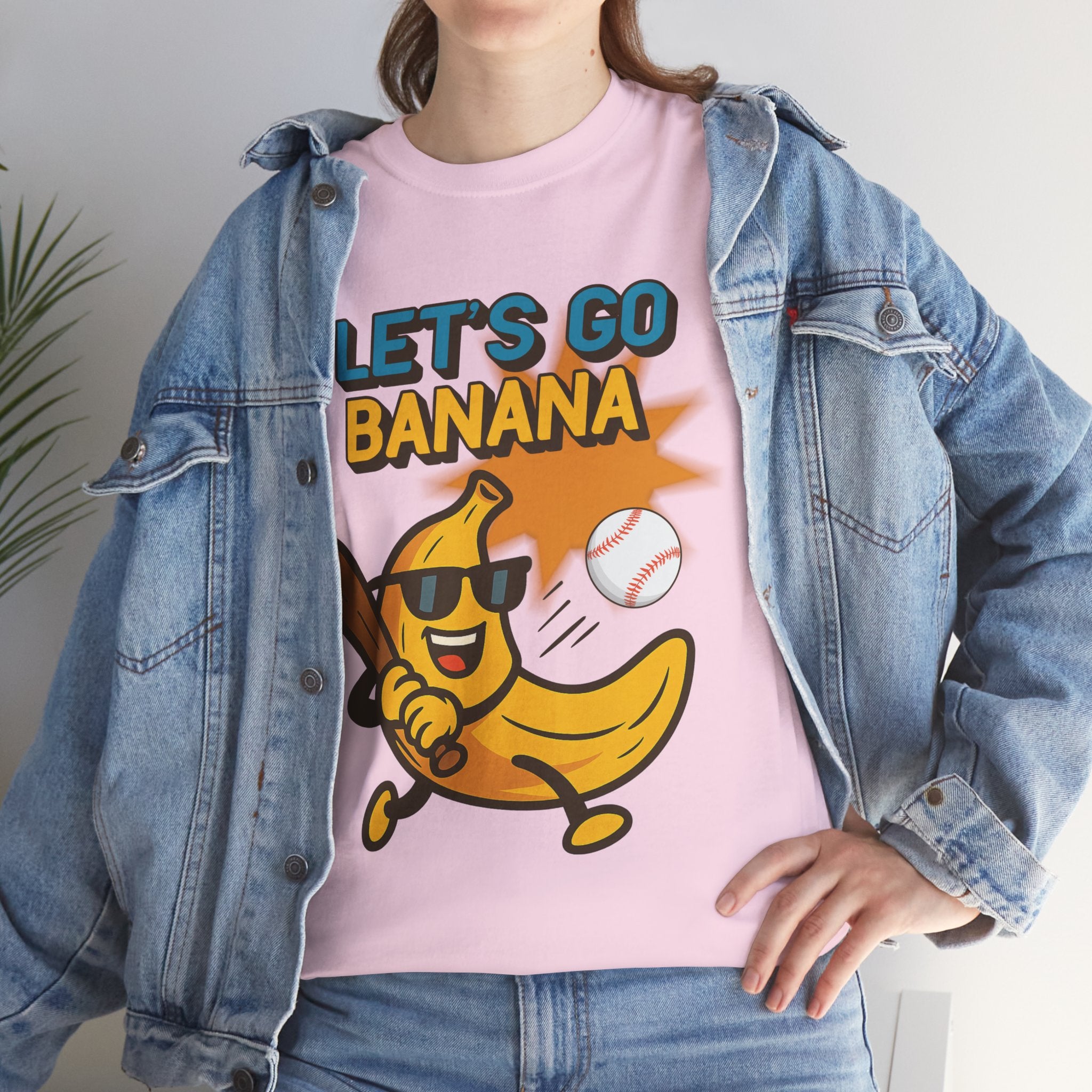 Baseball Banana Unisex Tee