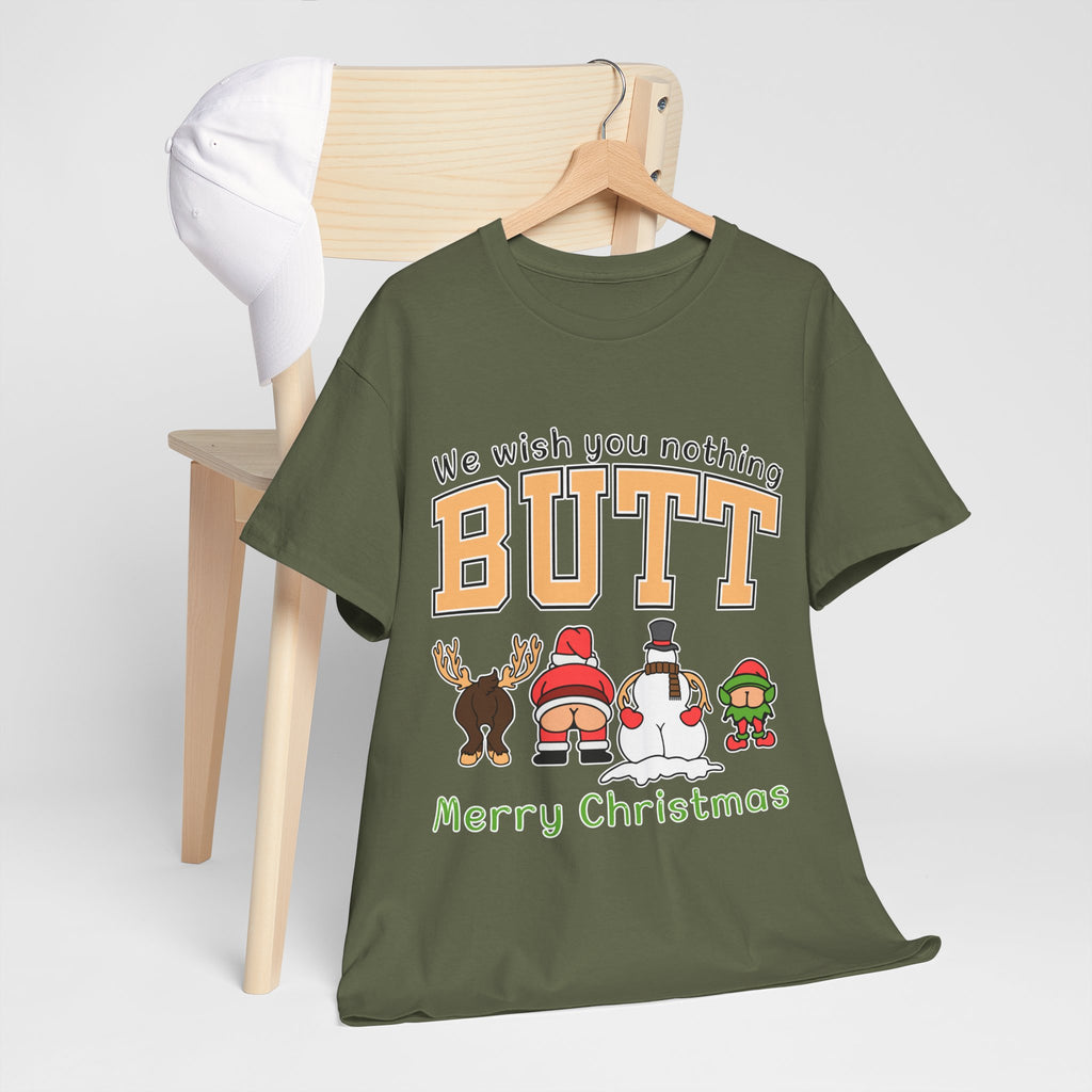 Christmas Butts Unisex Cotton Tee