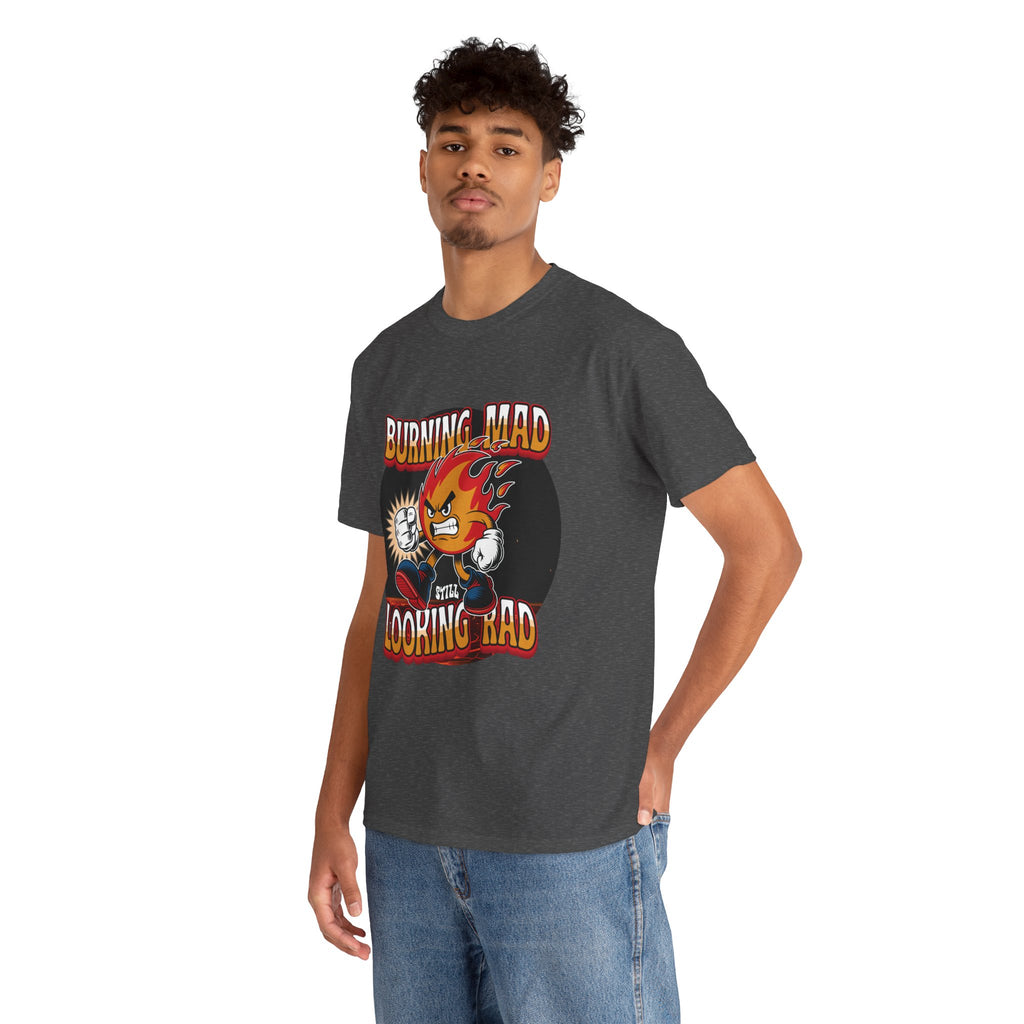 Burning Mad Looking Rad Unisex Tee