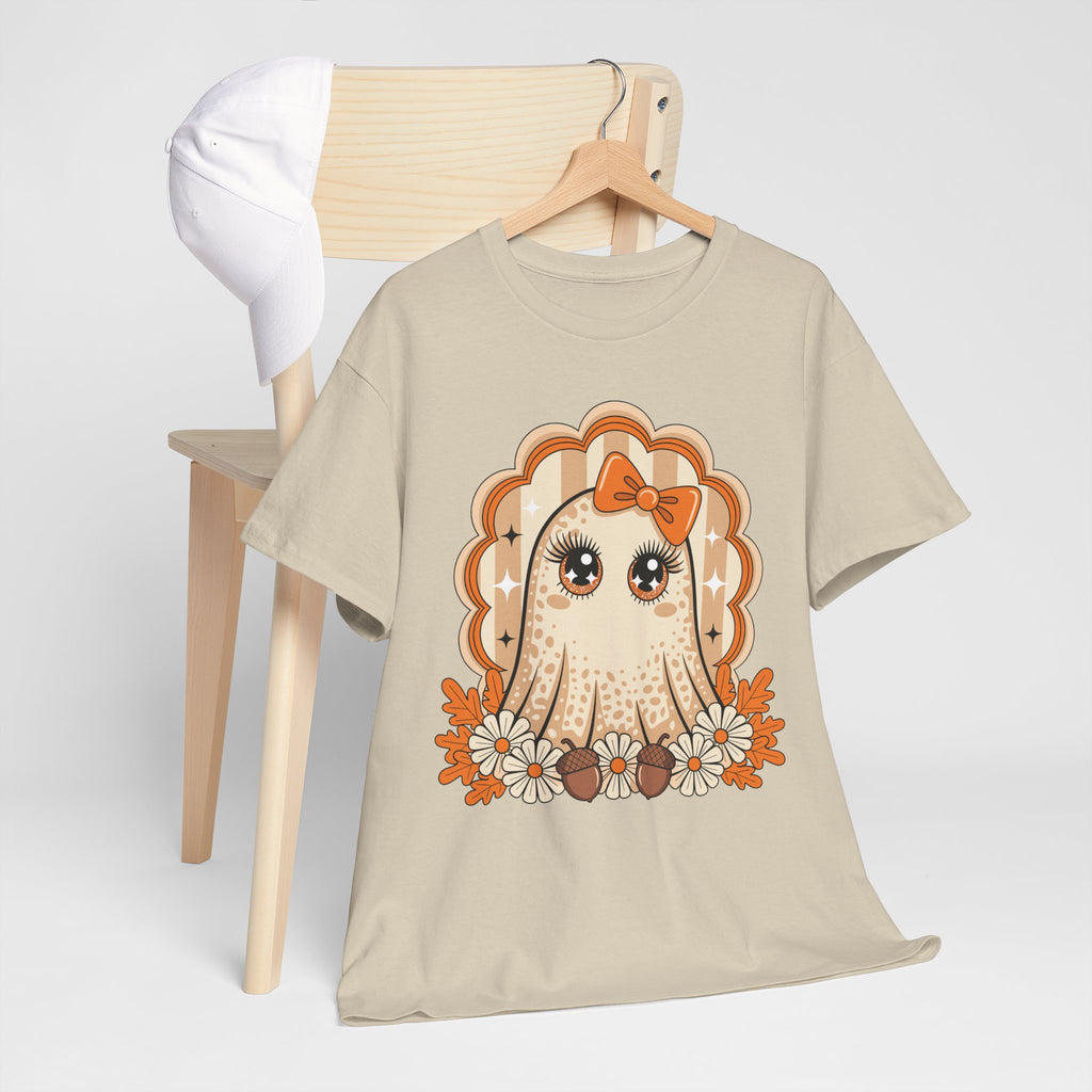 Ghost and Daisies Unisex Cotten Tee