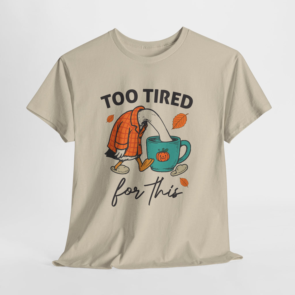 Sleepy Crow Unisex Cotton Tee