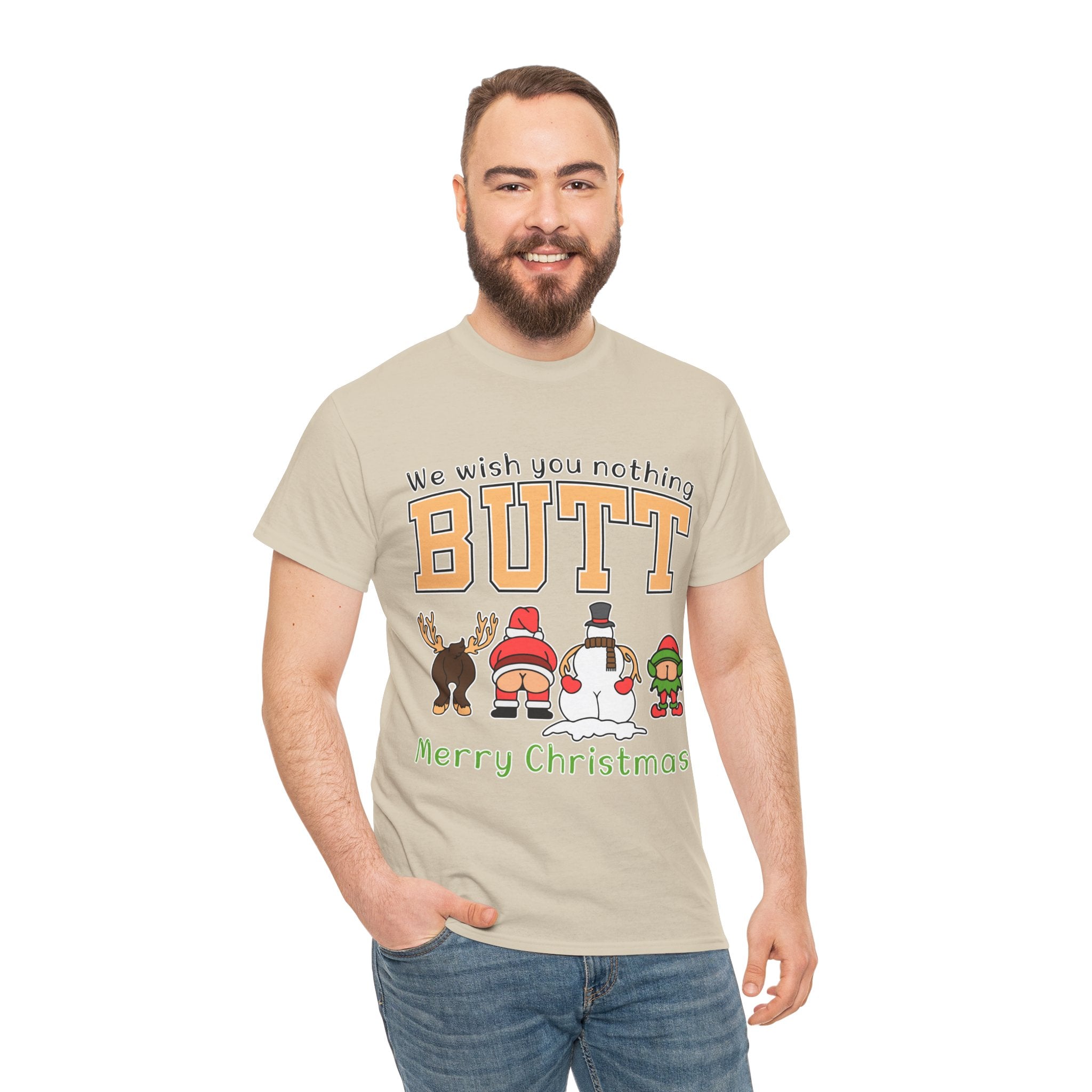 Christmas Butts Unisex Cotton Tee