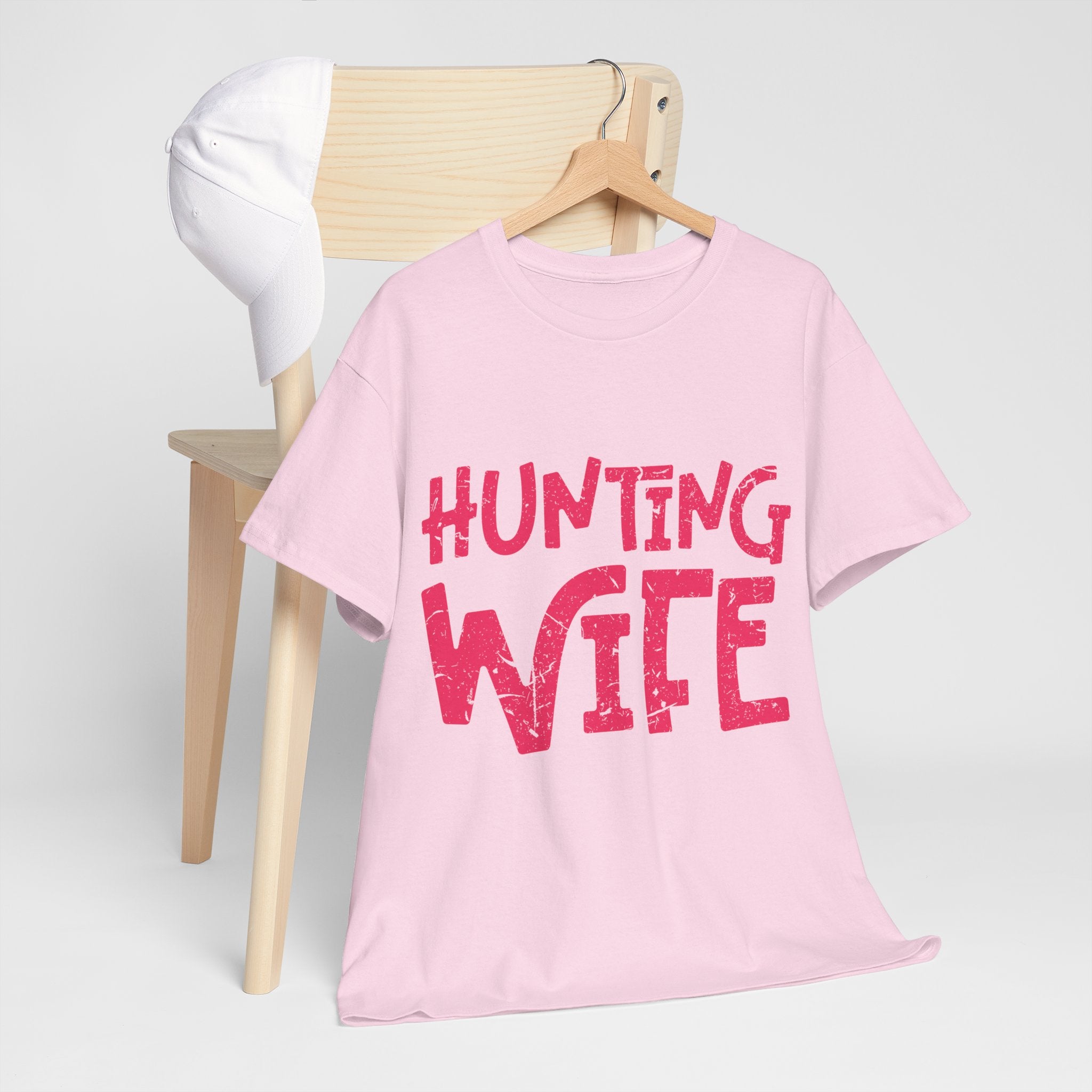 Hunting Season Vintage Badge T-Shirt — Rugged Orange Hunting Unisex Cotton Tee