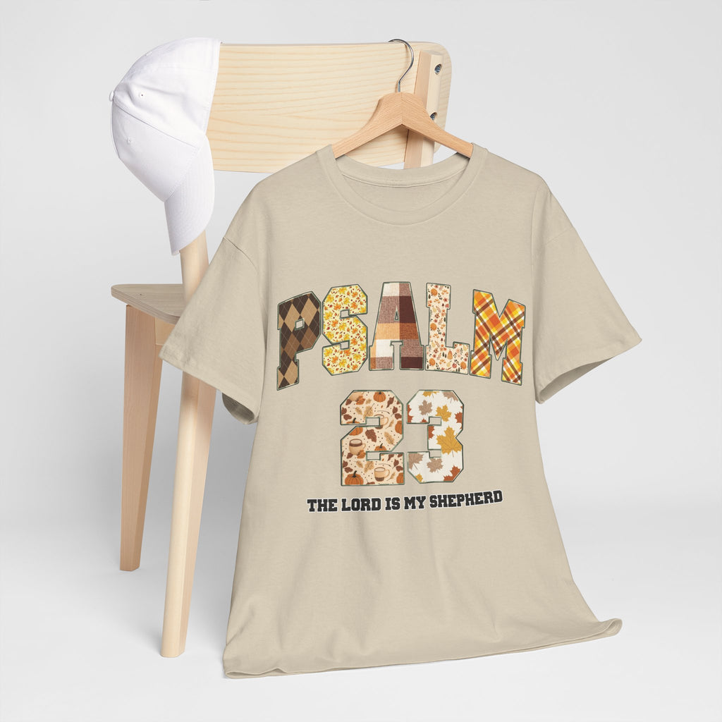 Psalm 23 Patchwork Unisex Cotton Tee