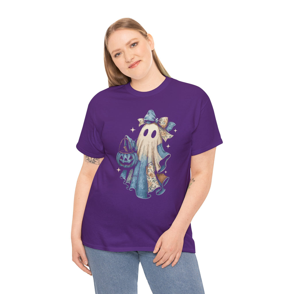 Ghost Halloween Unisex Cotton Tee