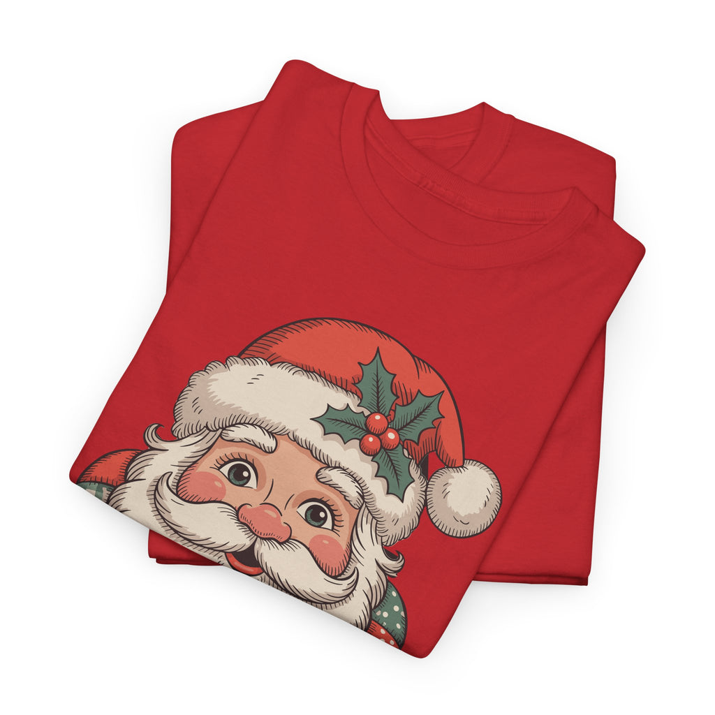 Vintage Santa Unisex Cotton Tee