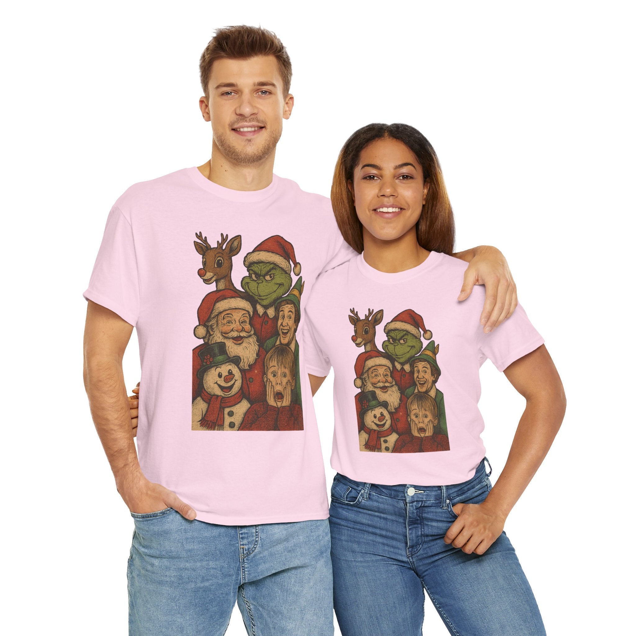 Christmas Icon Vintage Unisex Cotton Tee