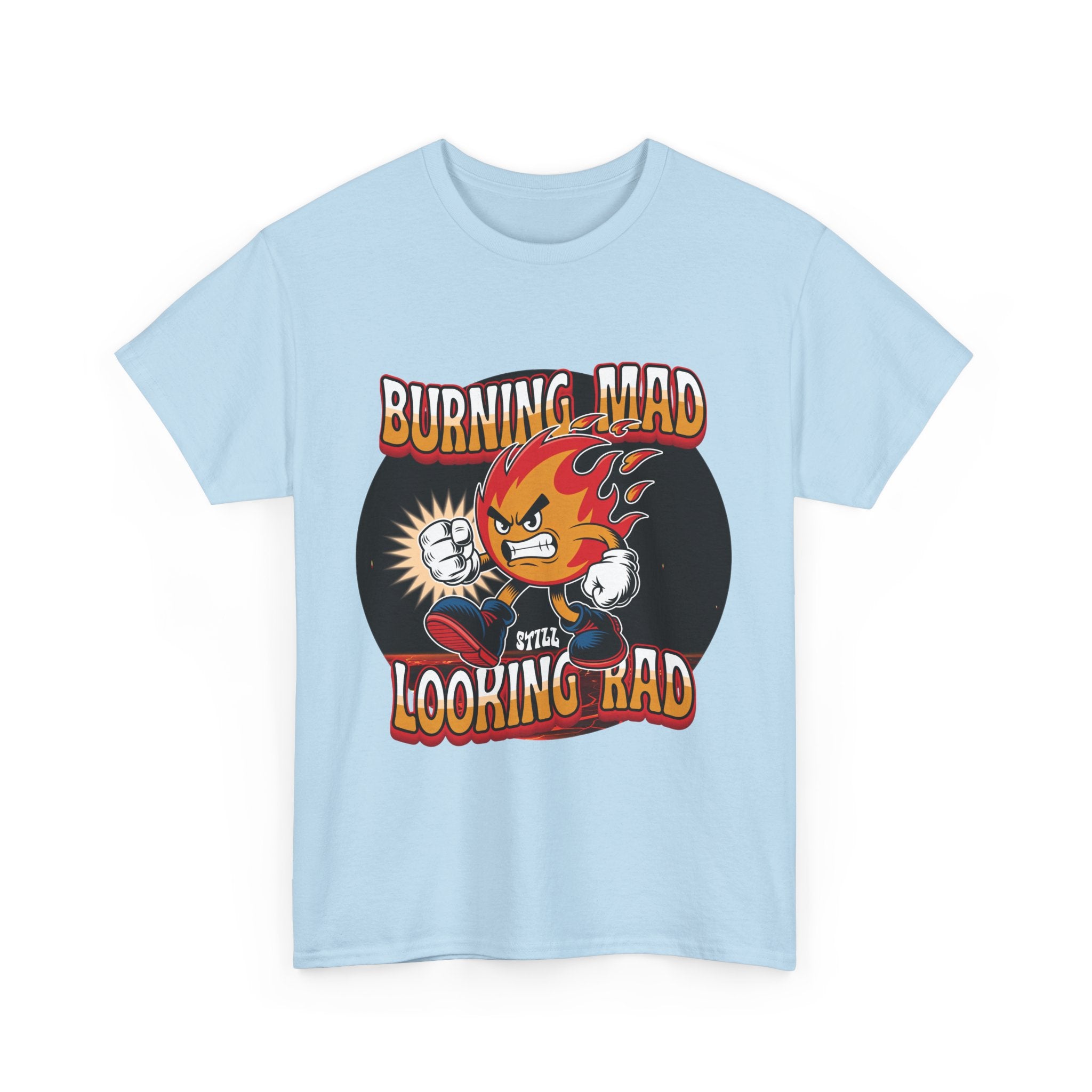 Burning Mad Looking Rad Unisex Tee