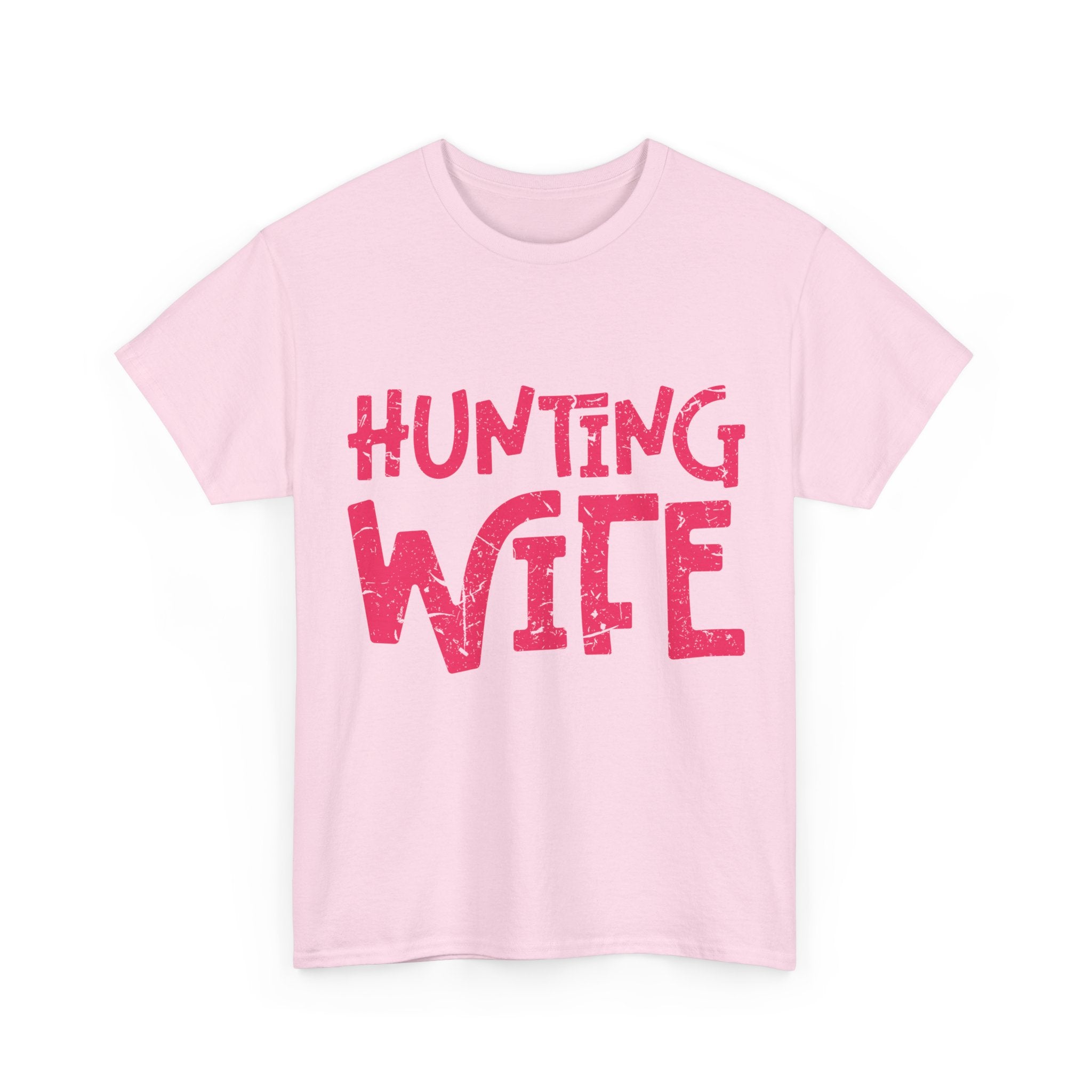 Hunting Season Vintage Badge T-Shirt — Rugged Orange Hunting Unisex Cotton Tee