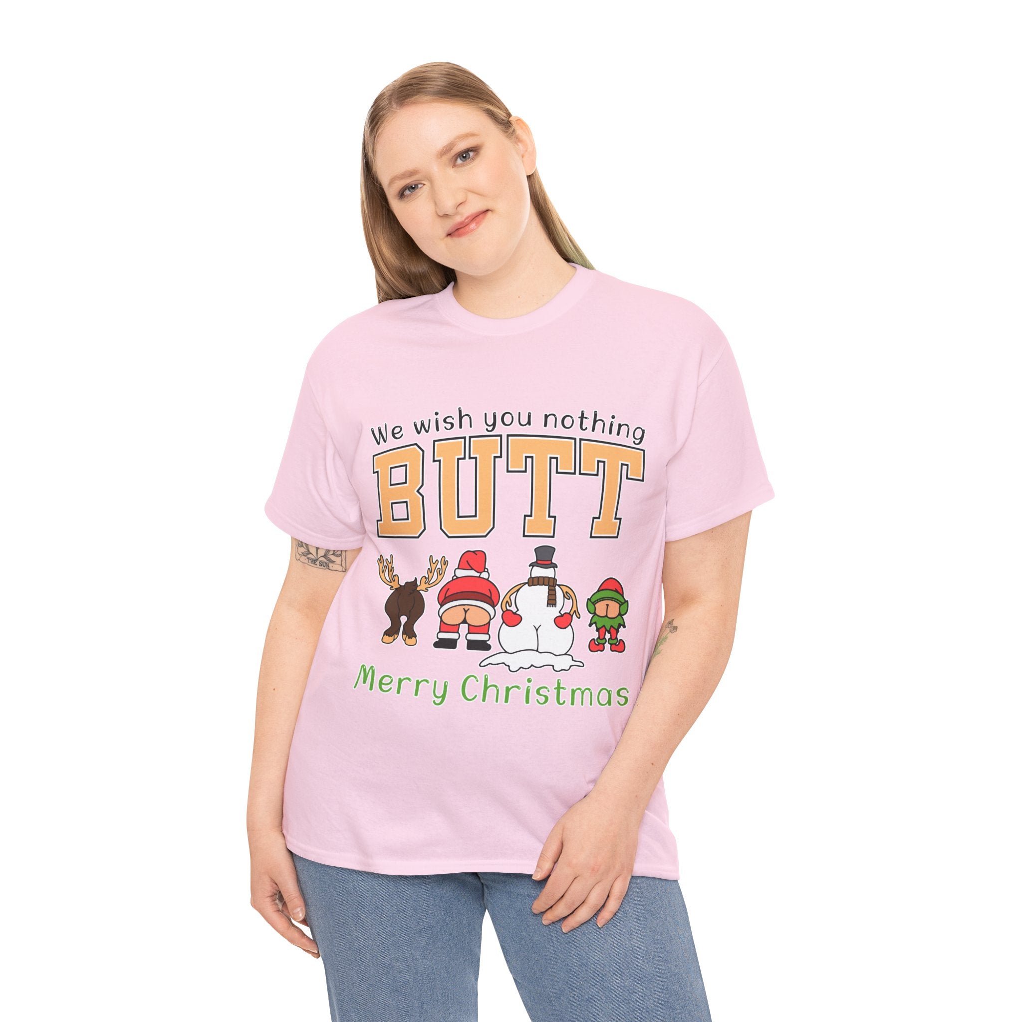Christmas Butts Unisex Cotton Tee