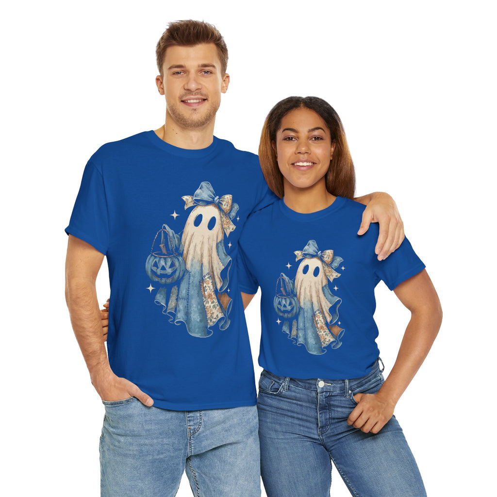 Ghost Halloween Unisex Cotton Tee