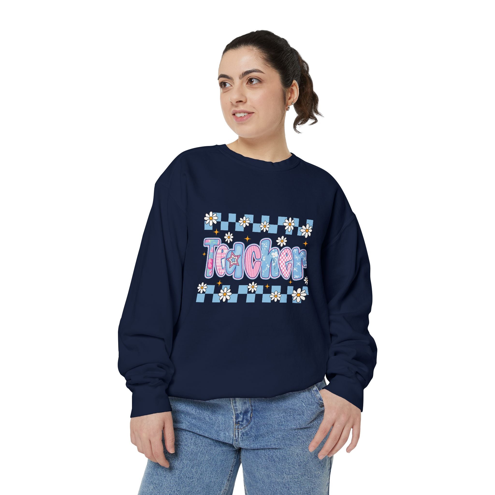 Colorful Teacher Sweatshirt- Unisex