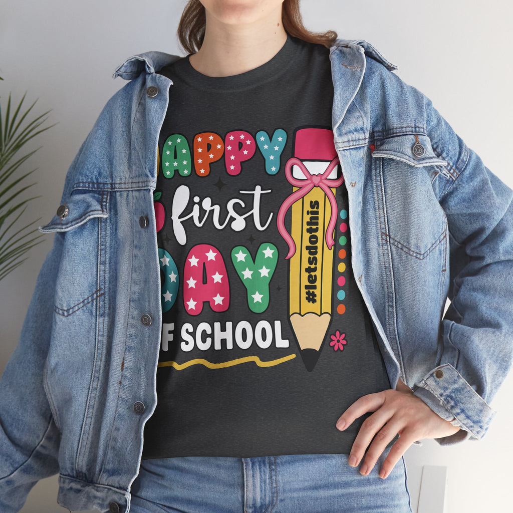 First Day of School Unisex Tee