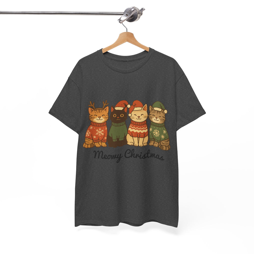 Christmas Cats Unisex Cotton Tee