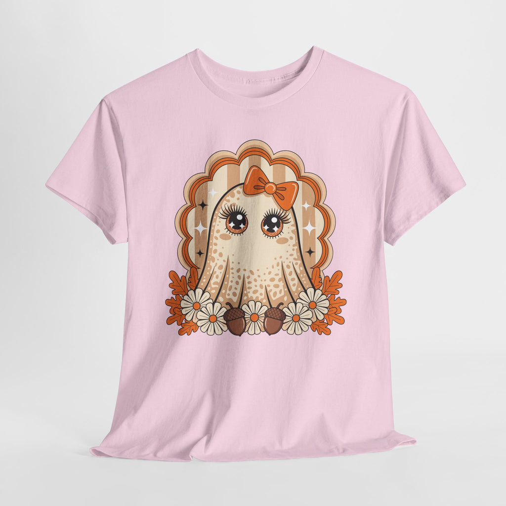 Ghost and Daisies Unisex Cotten Tee