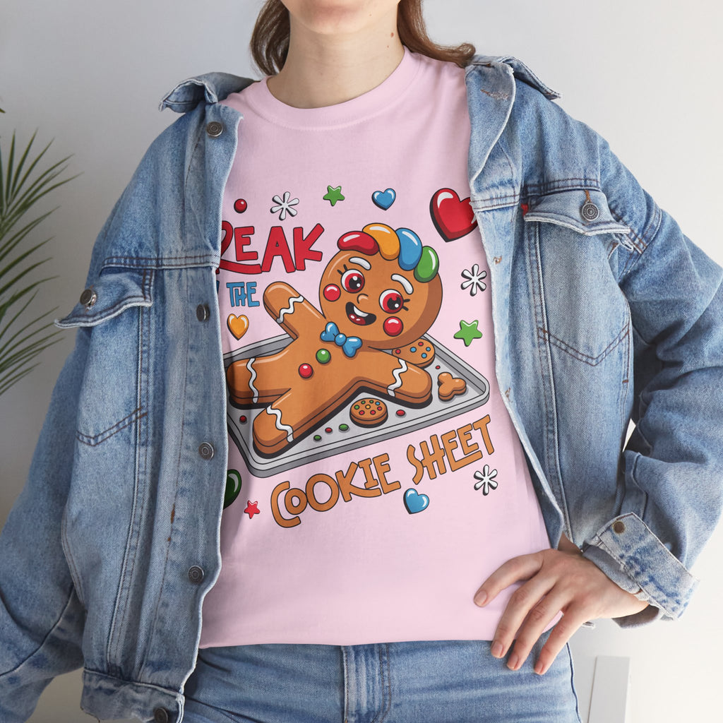 Gingerbread ‘I’m Freak on the Cookie Sheet’ Unisex Cotton Tee