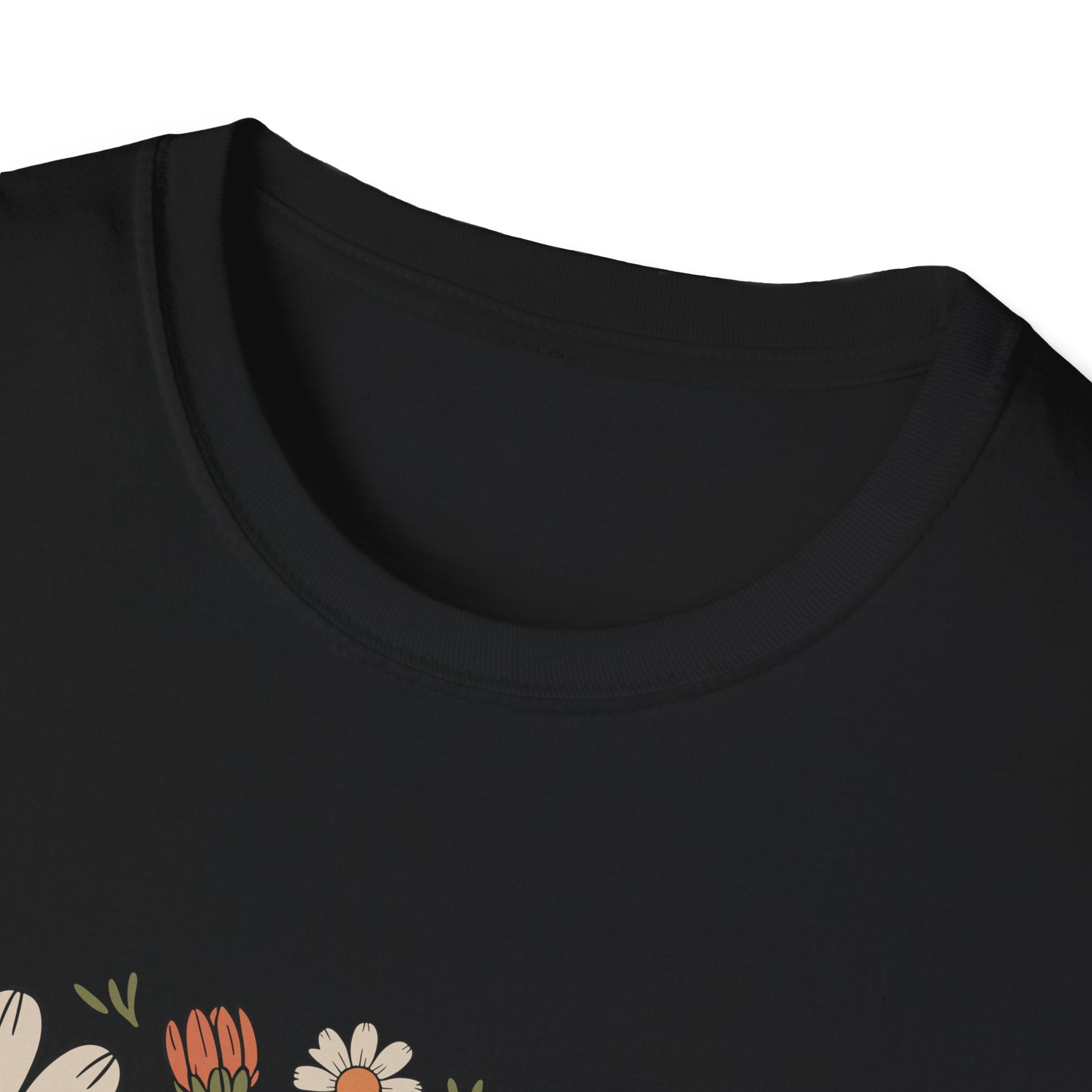 Spooky Floral Pumpkin T-Shirt