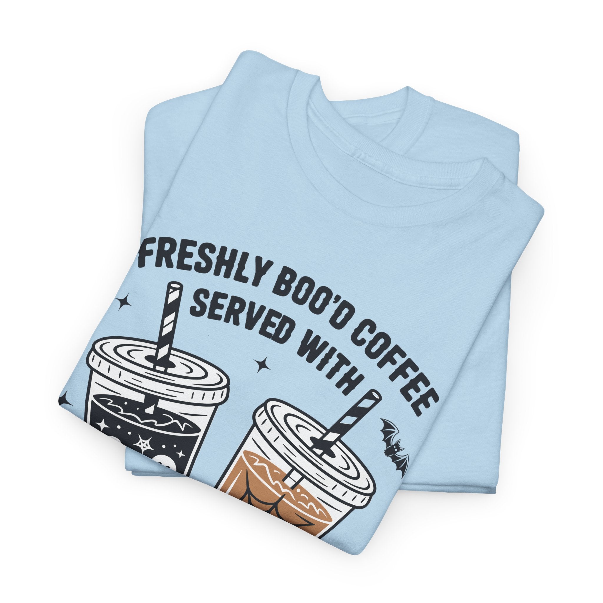 Halloween Iced Coffee Unisex Cotton Tee