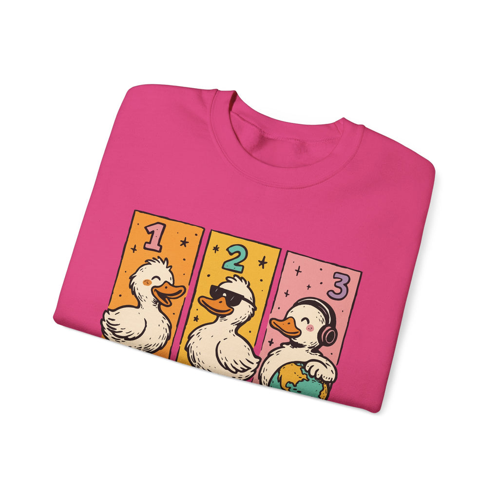 Funny Unisex Duck Graphic Sweatshirt