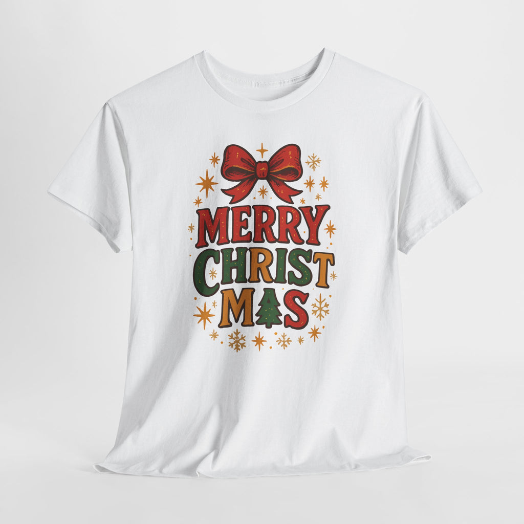 Merry Christmas Unisex Cotton Tee