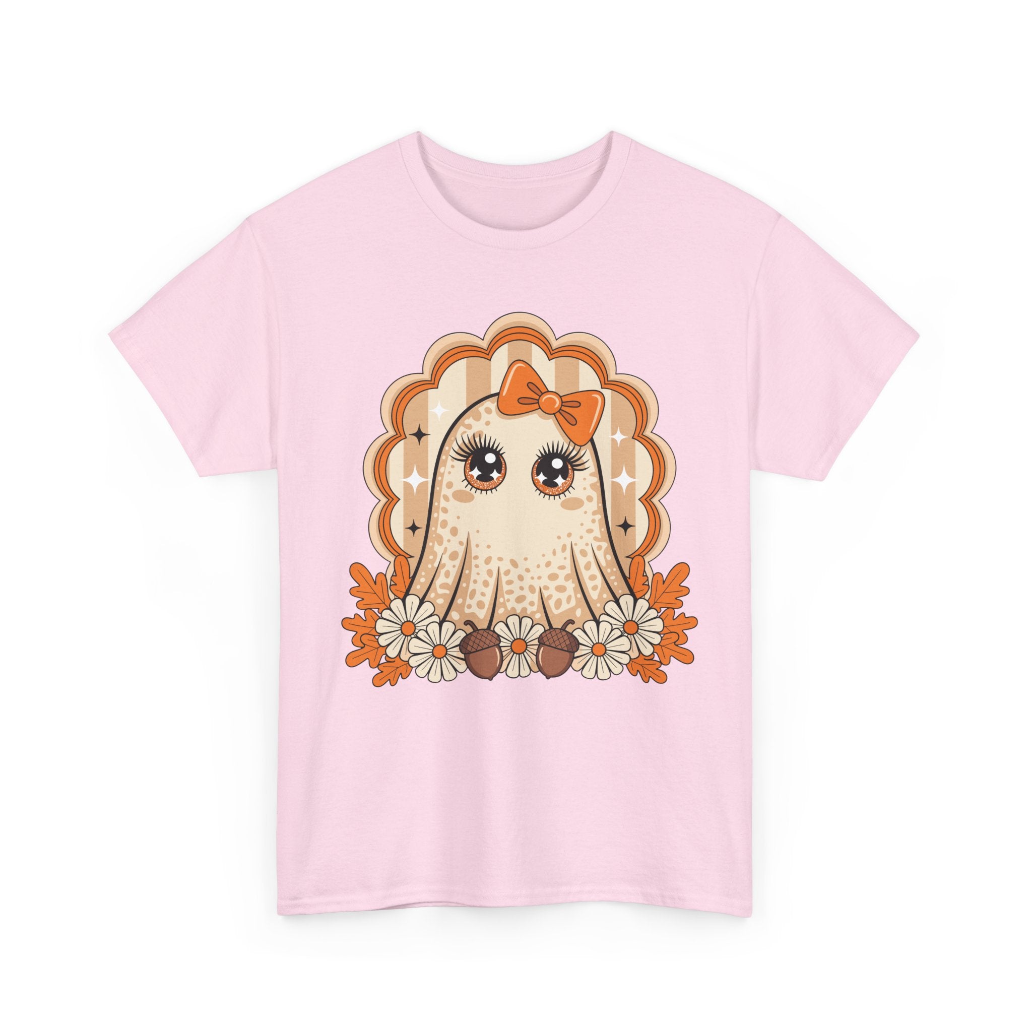 Ghost and Daisies Unisex Cotten Tee