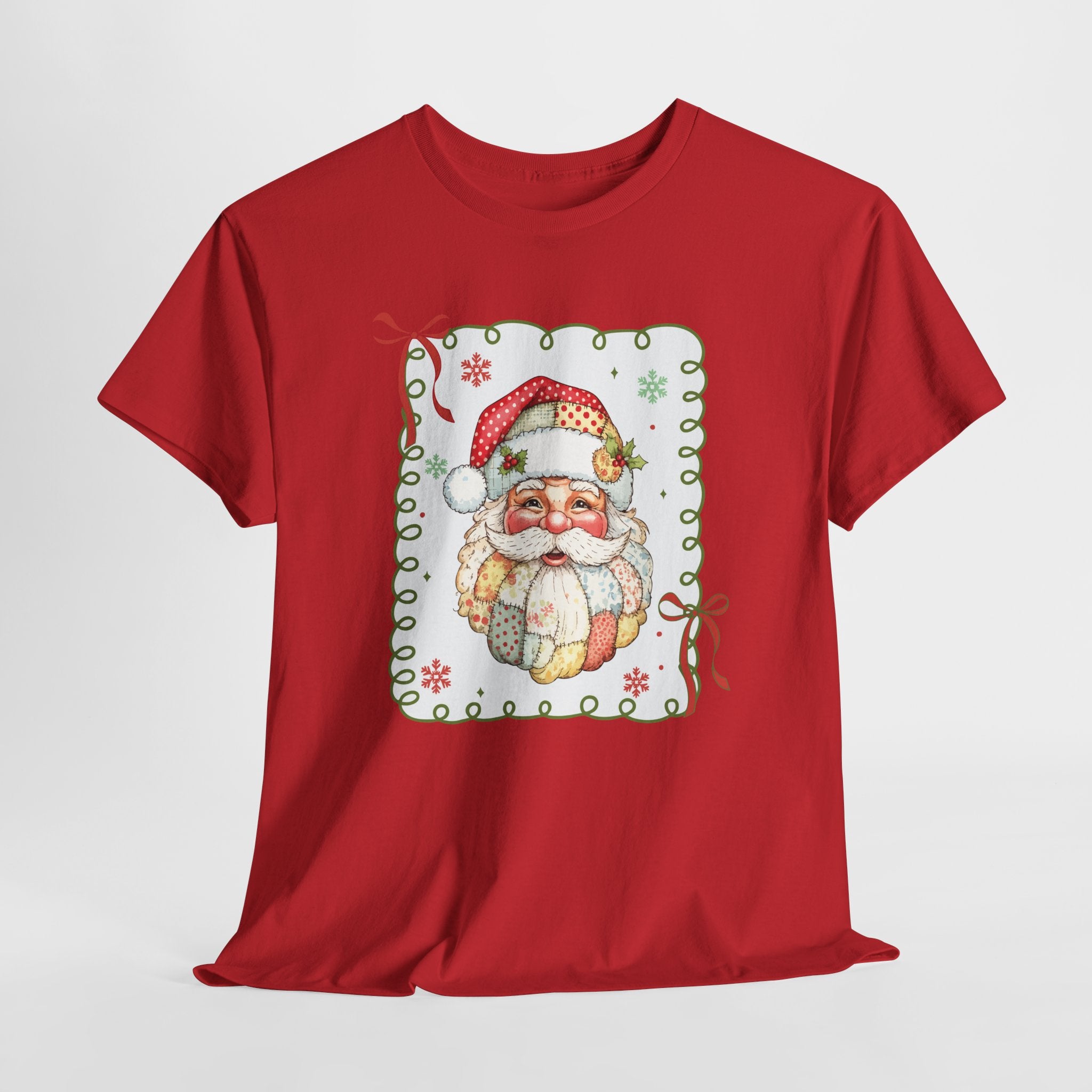 Santa Vintage Unisex Cotton Tee