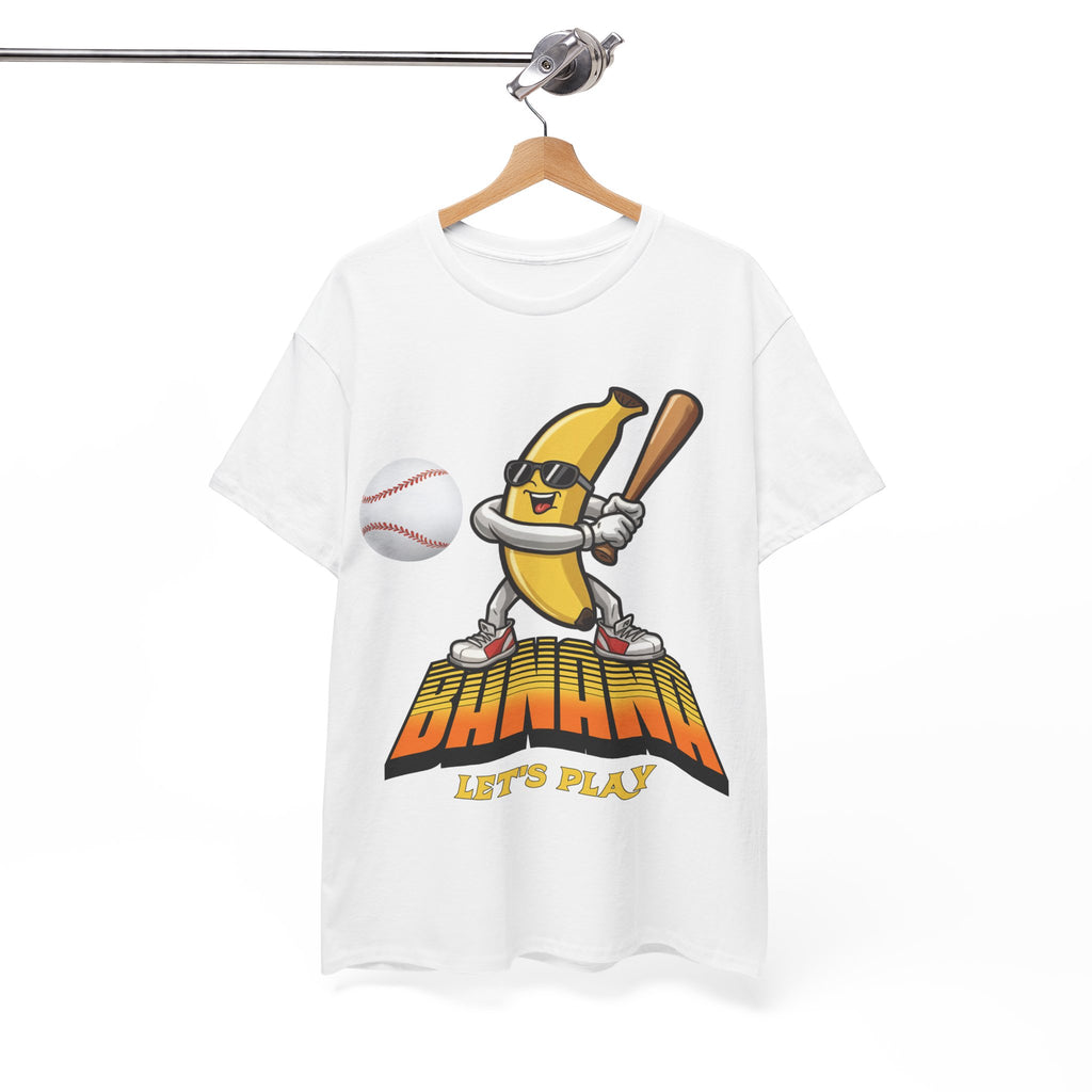 Banana Playing Baseball Tee