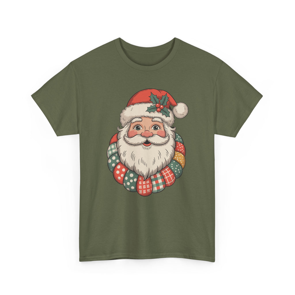 Vintage Santa Unisex Cotton Tee