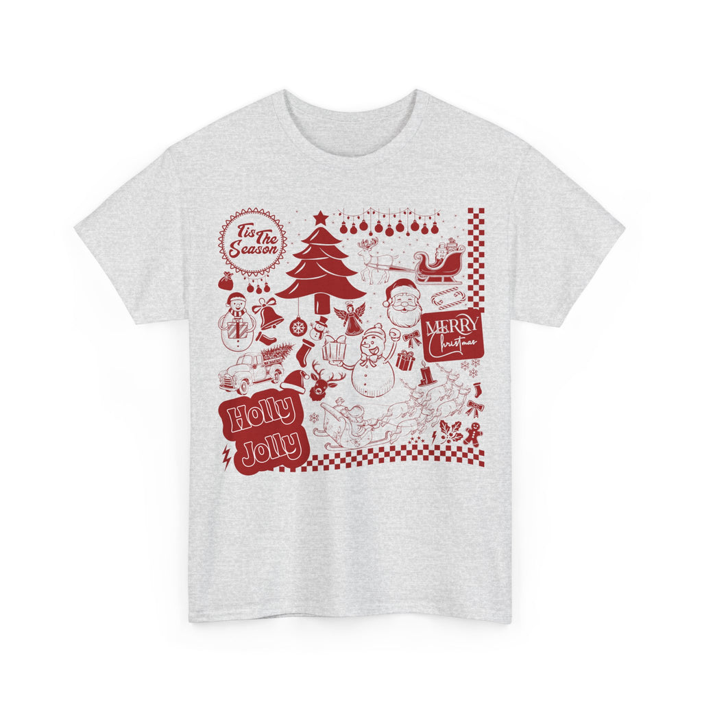 Christmas Festive Unisex Cotton T-shirt