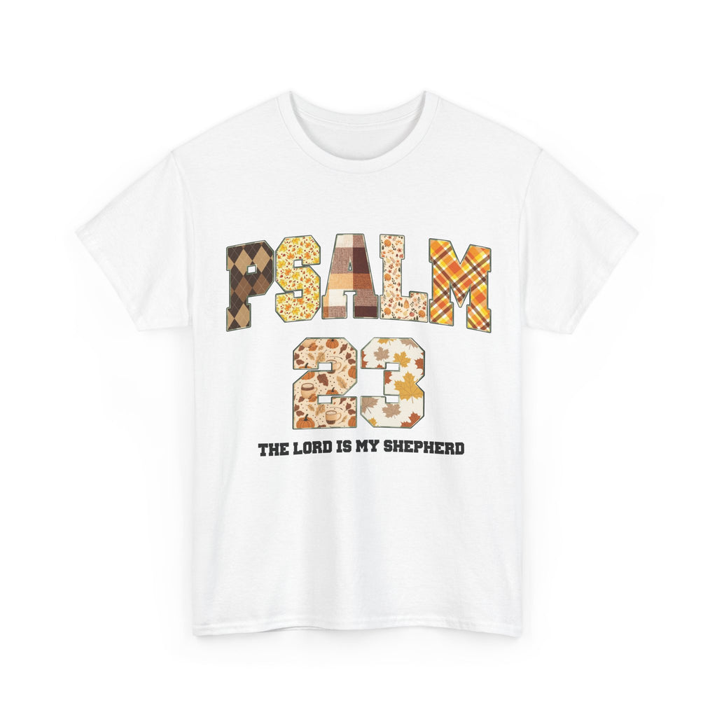 Psalm 23 Patchwork Unisex Cotton Tee