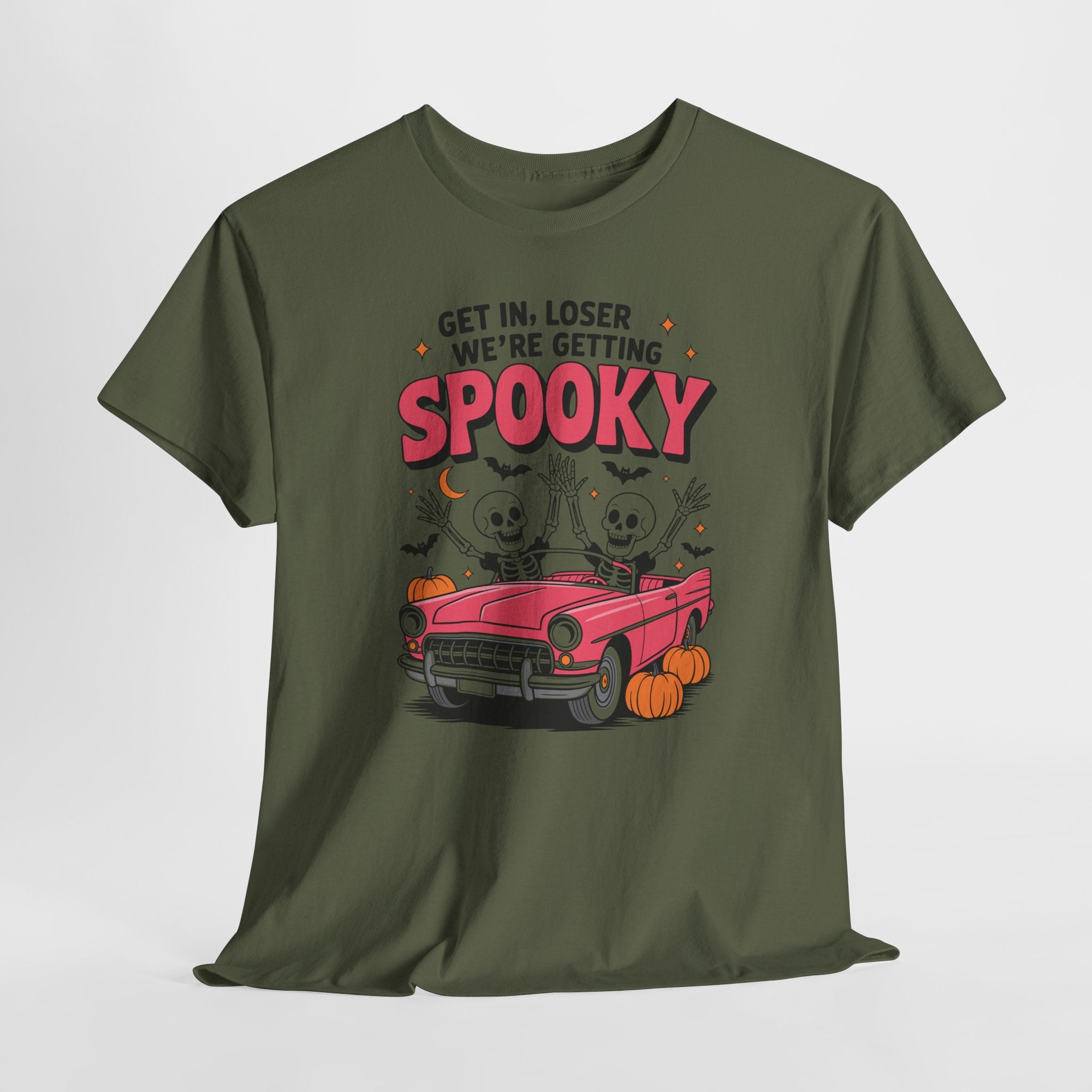 Spooky Skeletons Unisex Cotton Tee