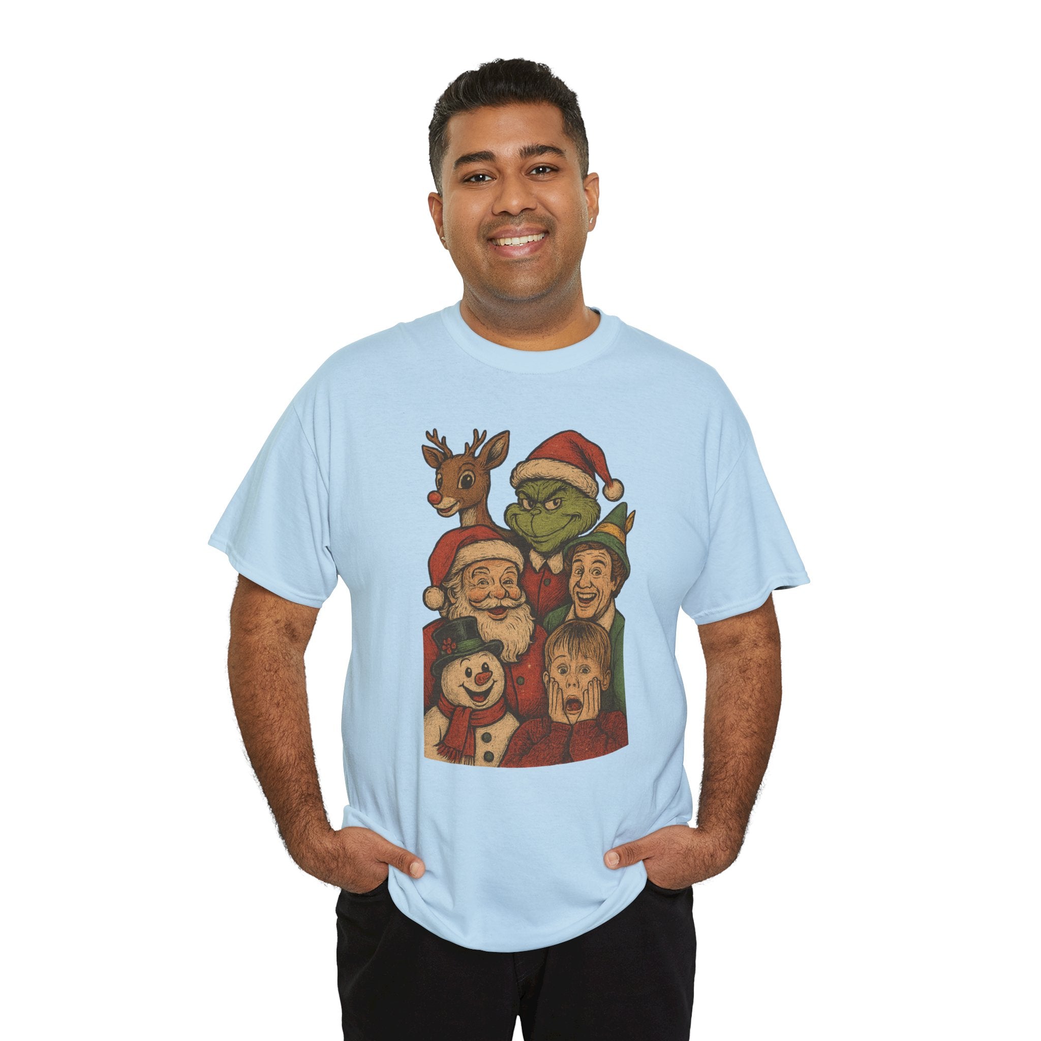 Christmas Icon Vintage Unisex Cotton Tee