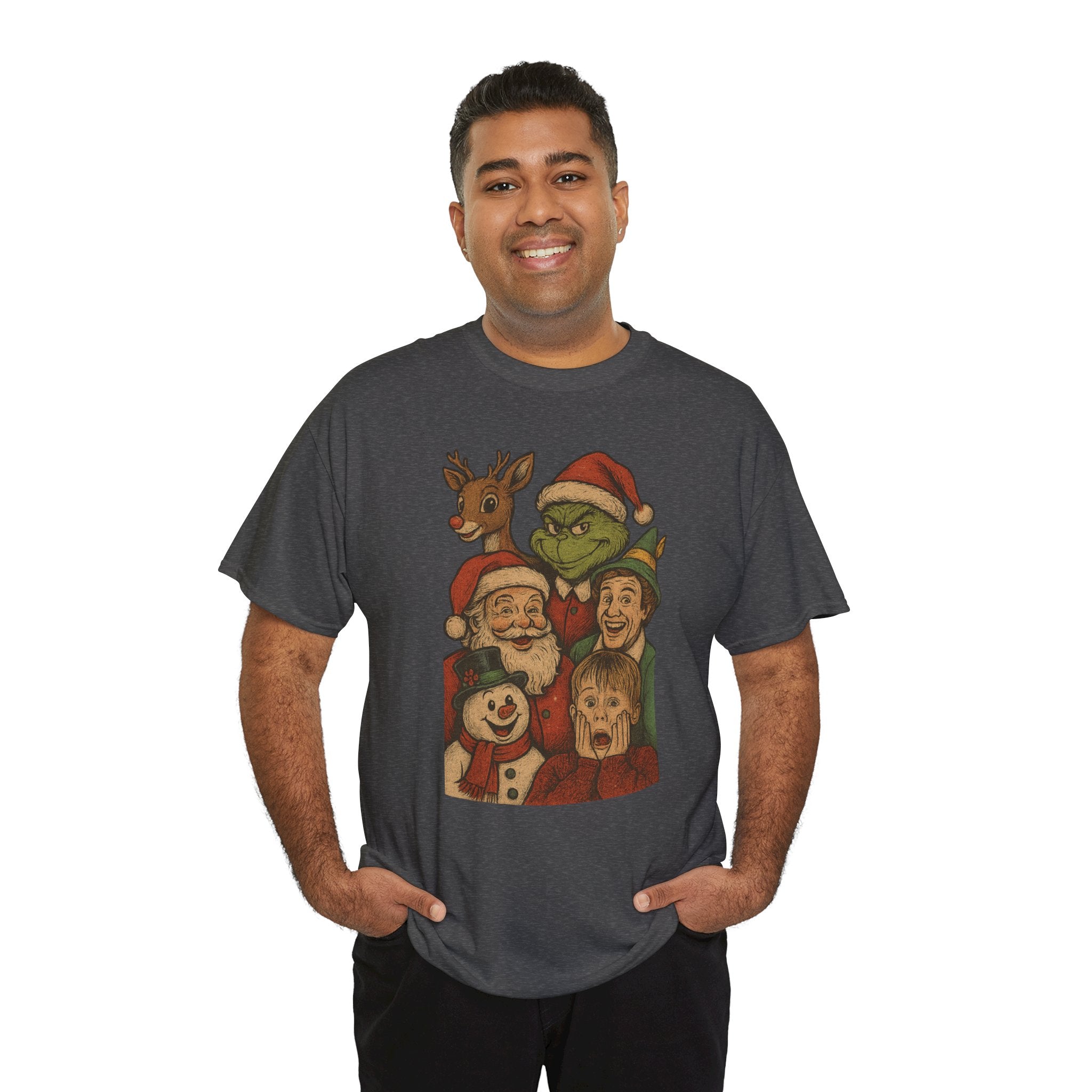 Christmas Icon Vintage Unisex Cotton Tee