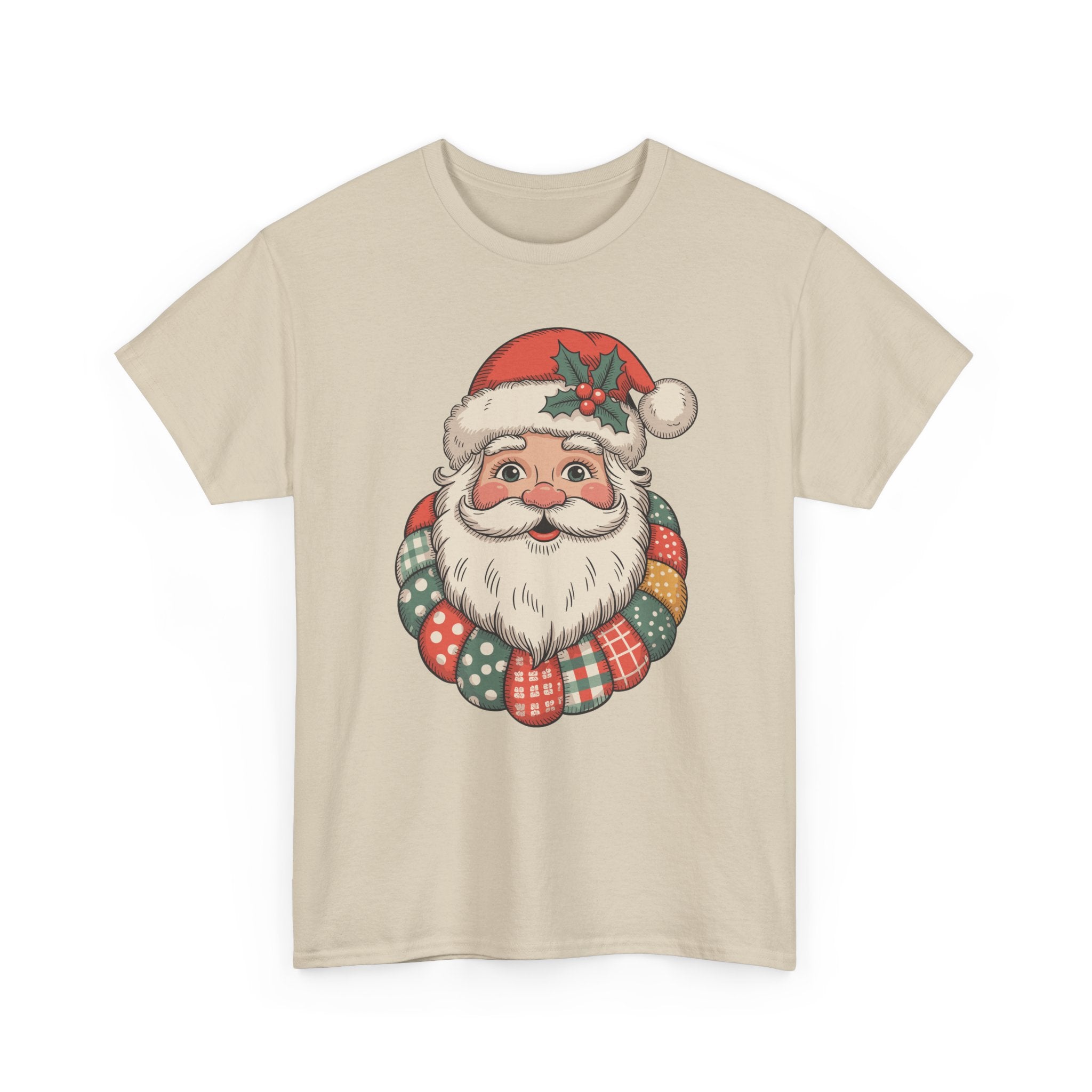 Vintage Santa Unisex Cotton Tee