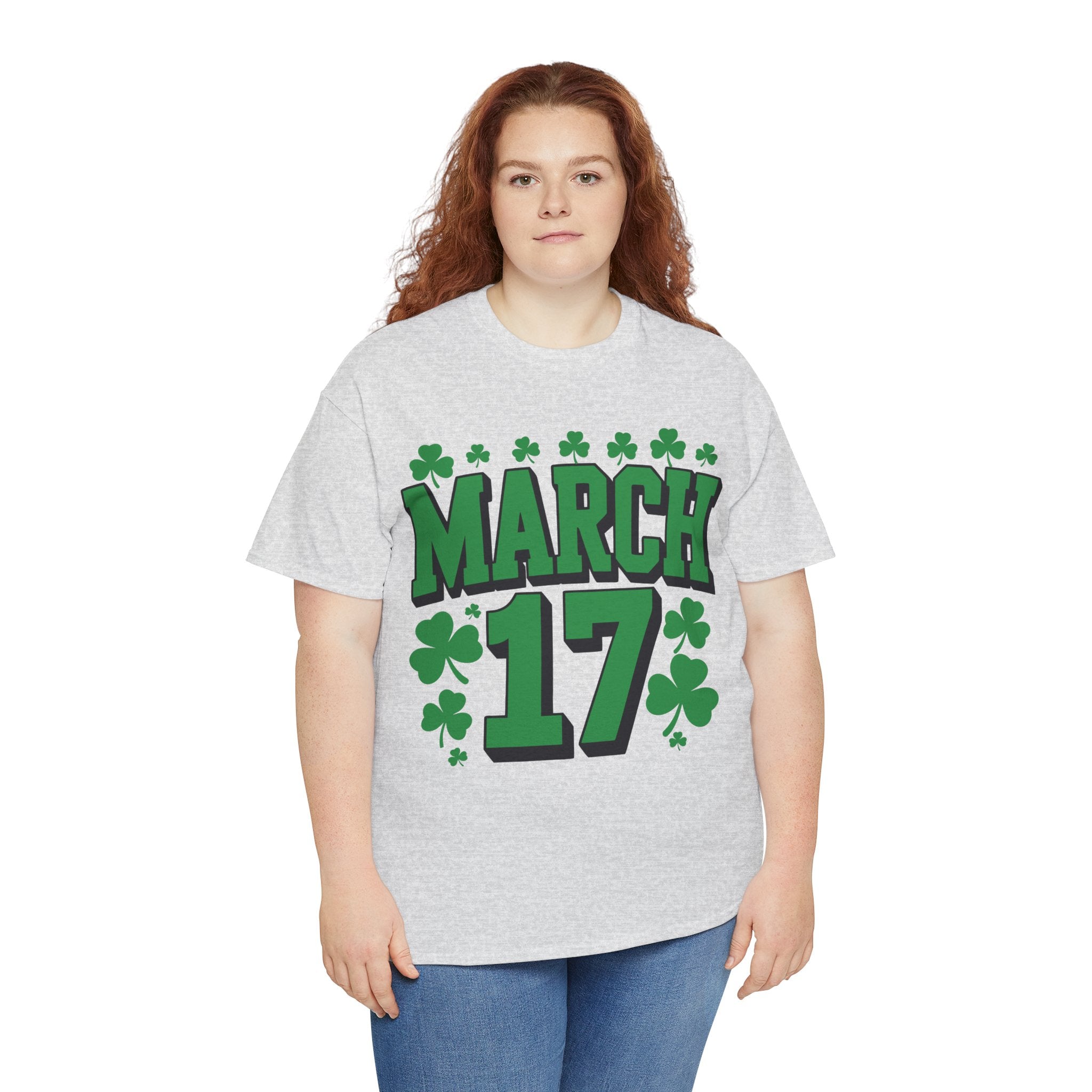St. Patrick’s Day March 17 Shamrock Unisex Cotton T‑Shirt