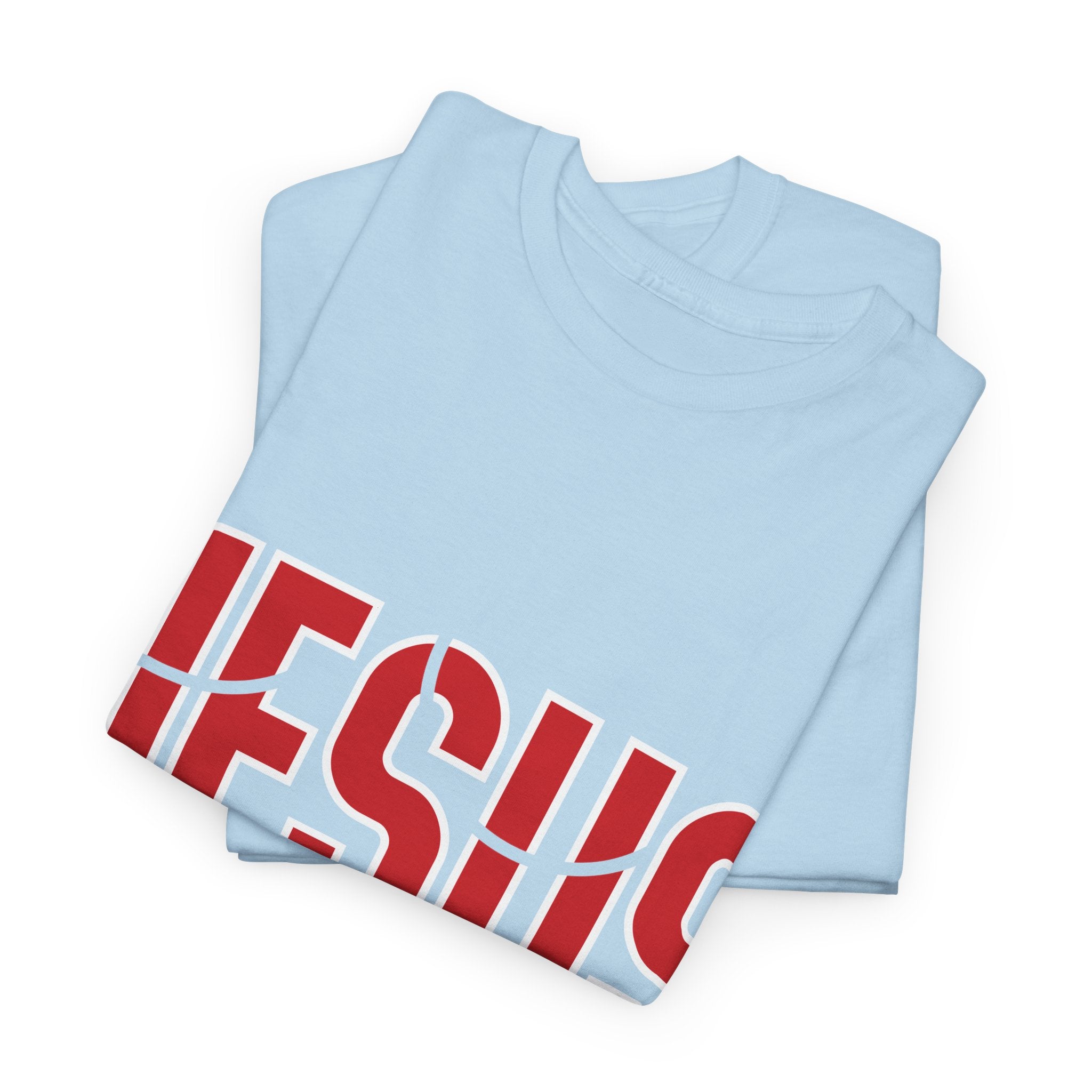 Jesus The Way The Truth & The Life T-Shirt — Bold Red Christian Unisex Cotton Tee