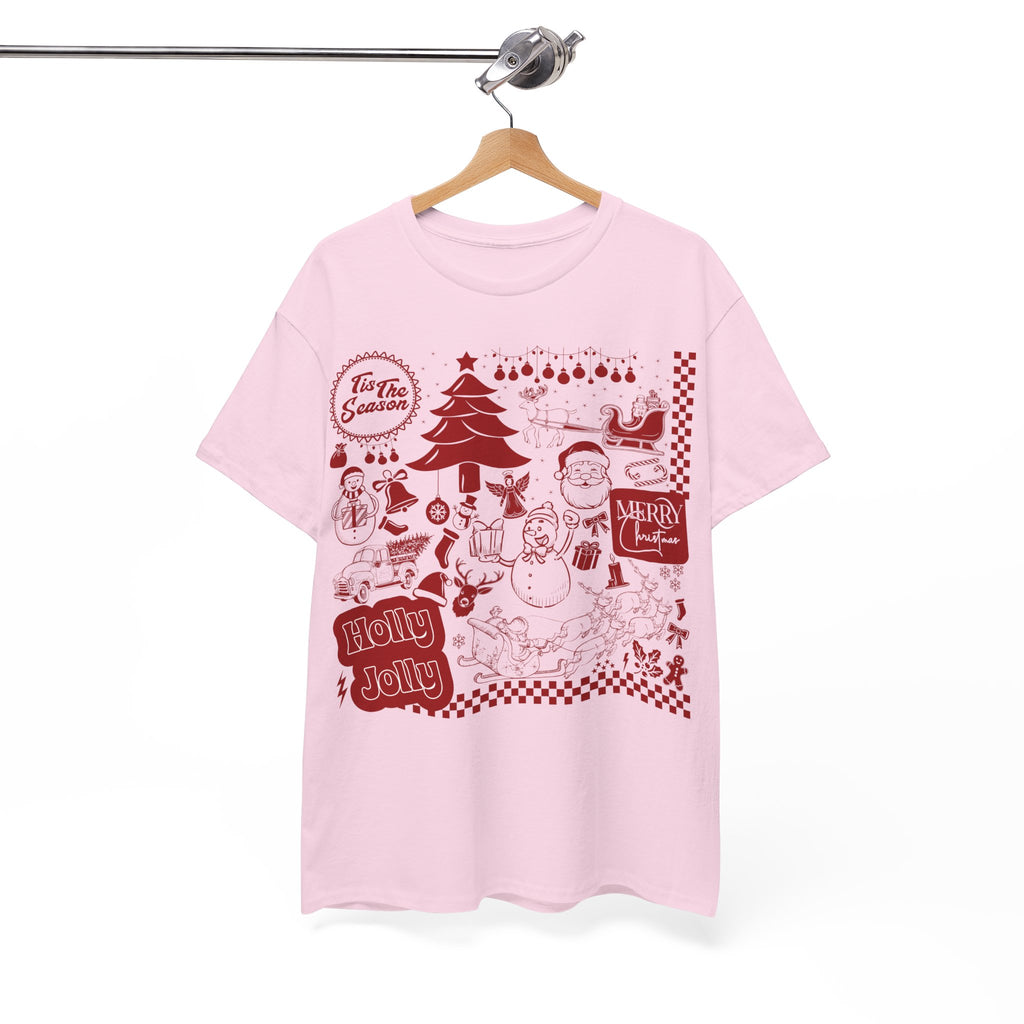 Christmas Festive Unisex Cotton T-shirt