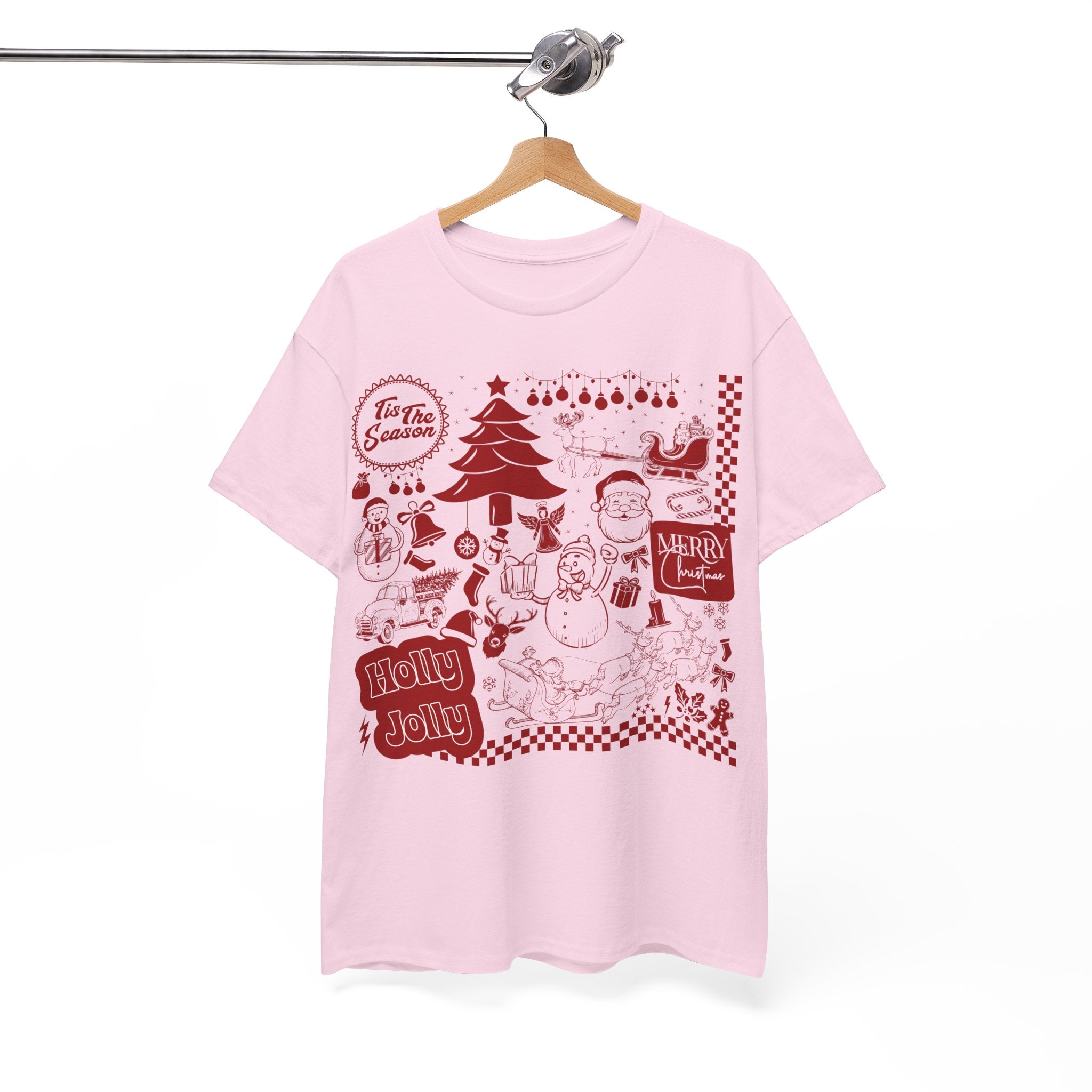 Christmas Festive Unisex Cotton T-shirt