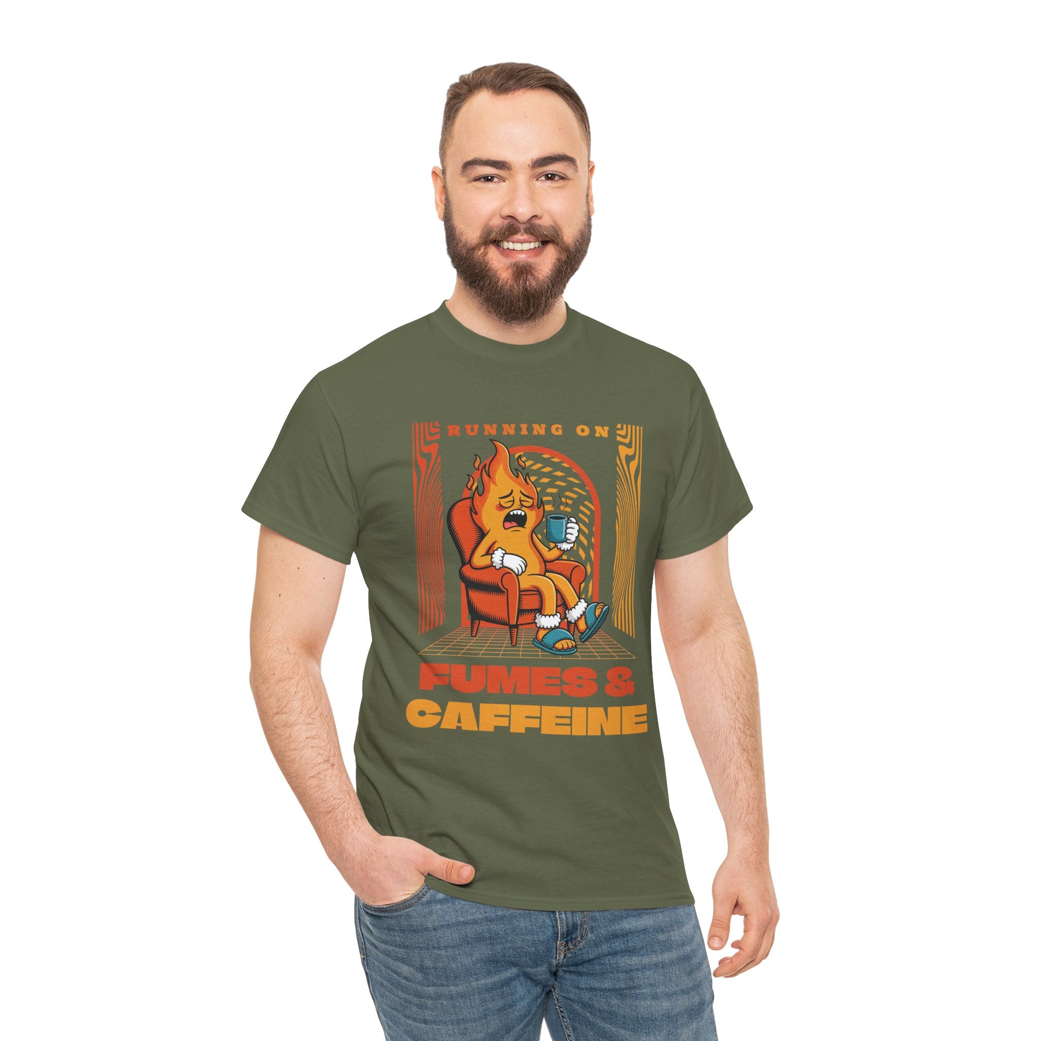 Running on Fumes and Caffeine Tee